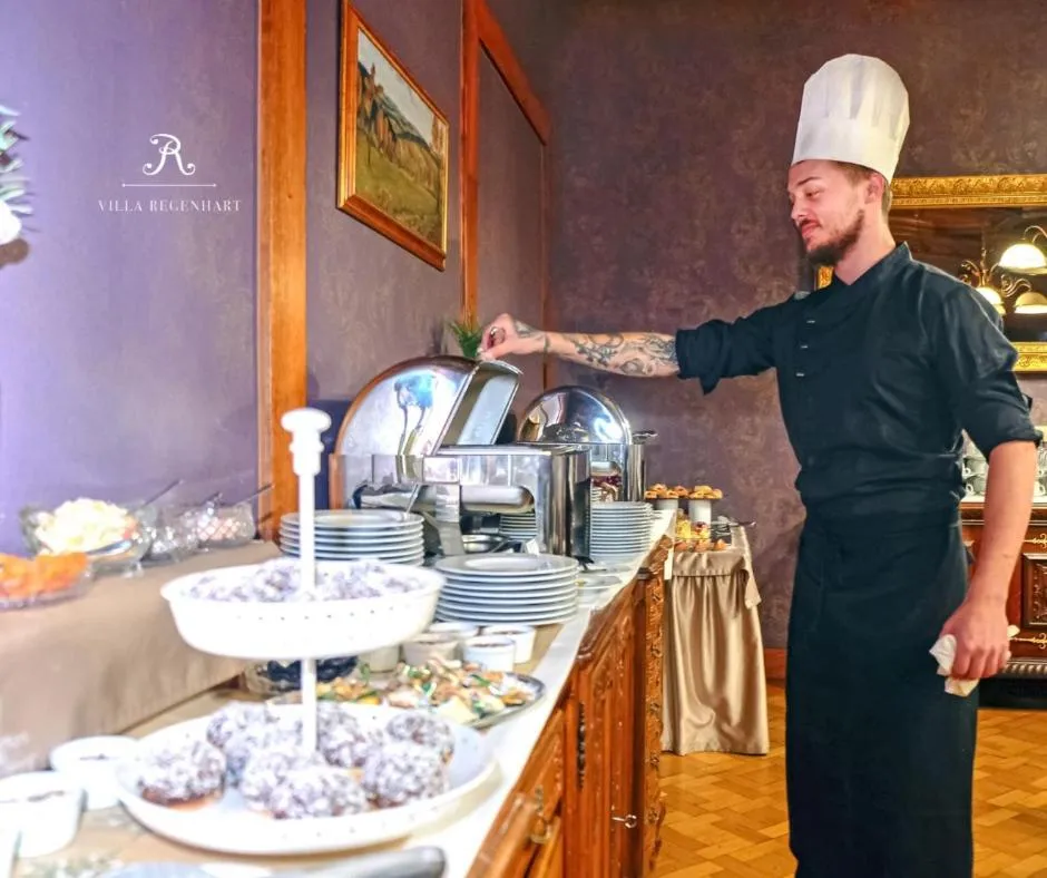 Breakfast in Wellness & Spa hotel Villa Regenhart