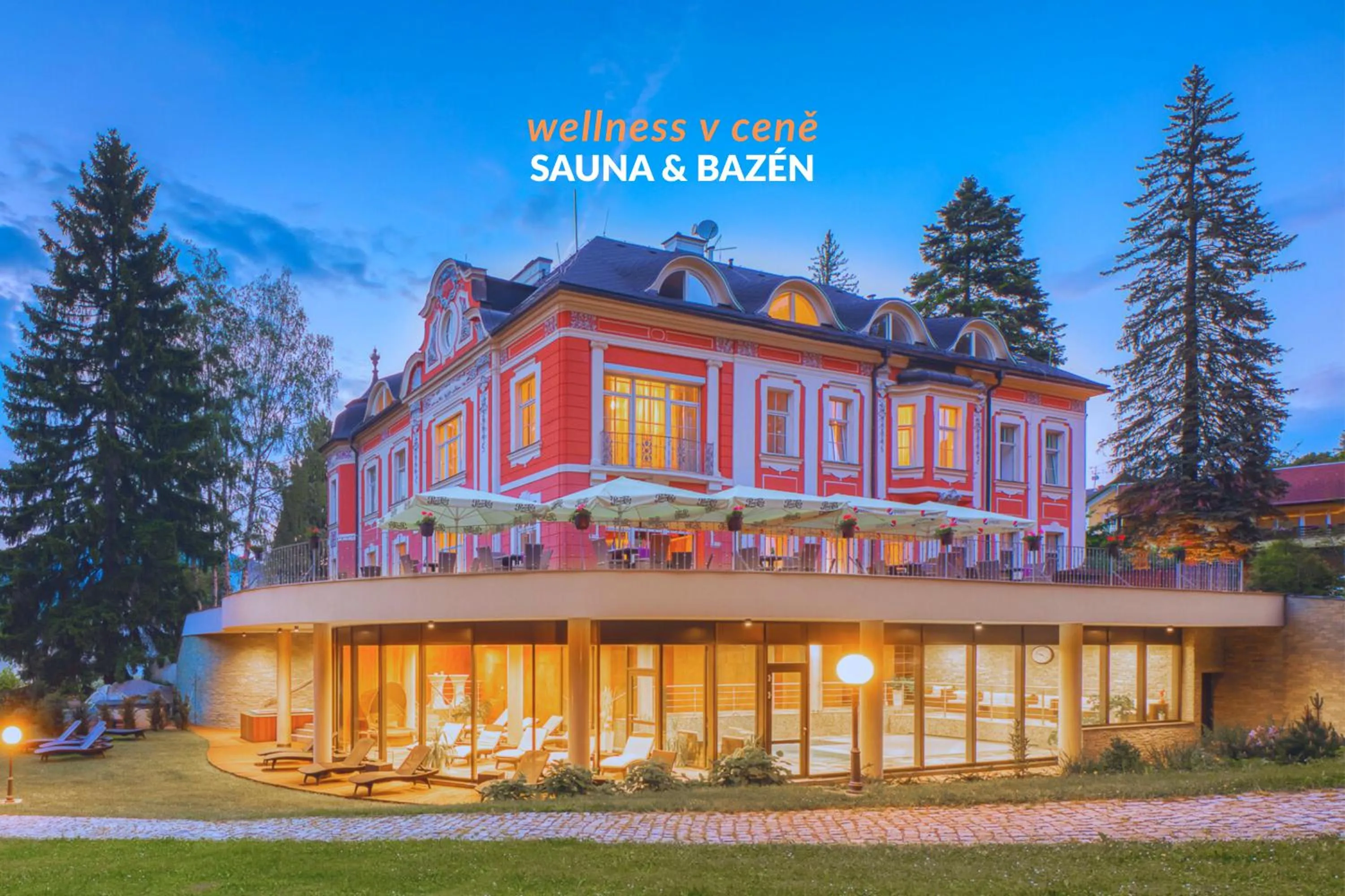 Property building in Wellness & Spa hotel Villa Regenhart