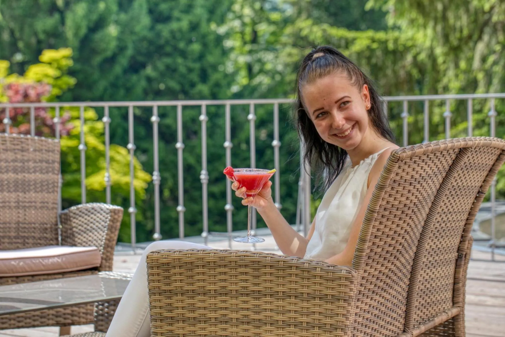 Balcony/Terrace in Wellness & Spa hotel Villa Regenhart