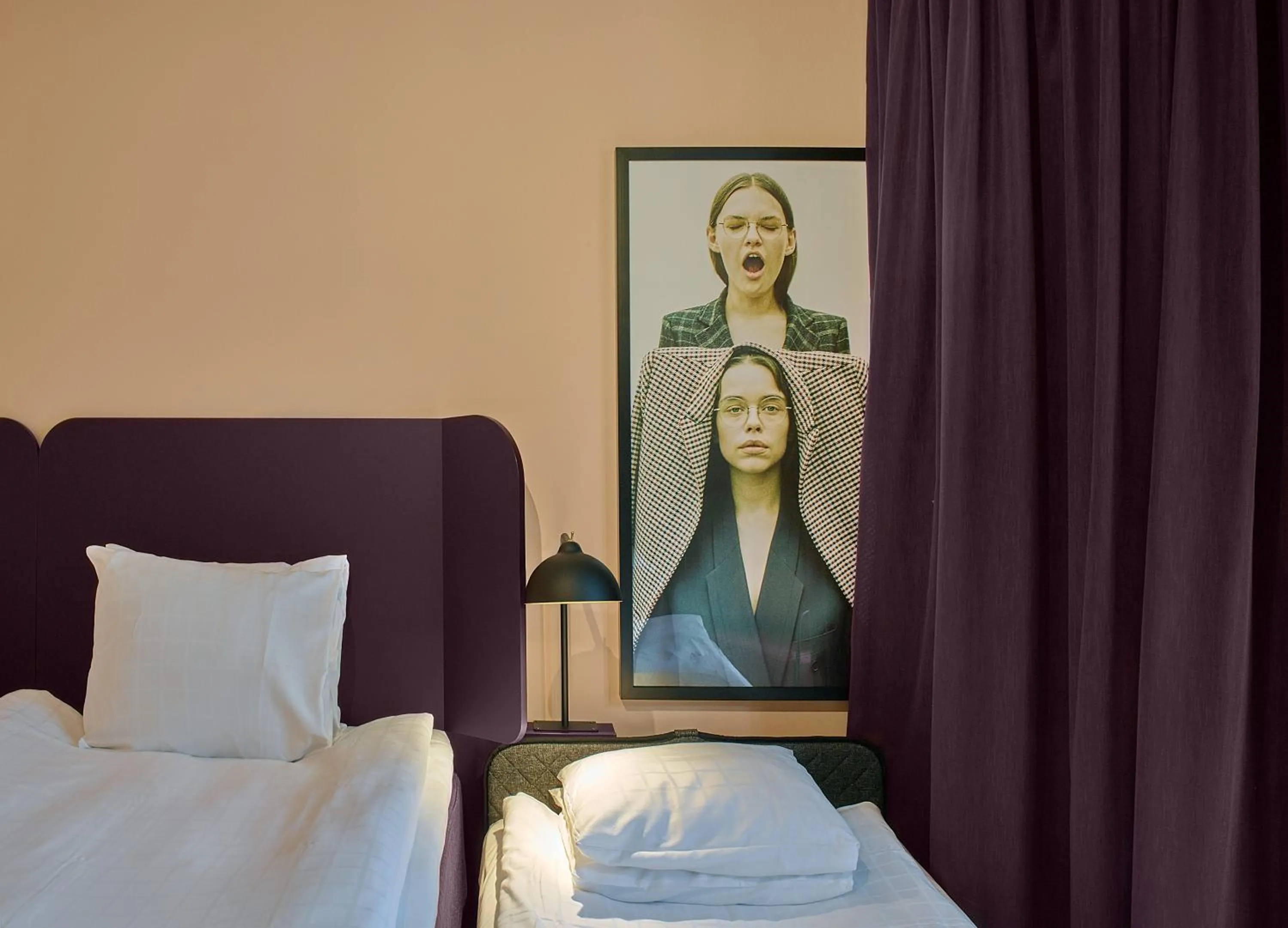 Bed in Scandic Klara