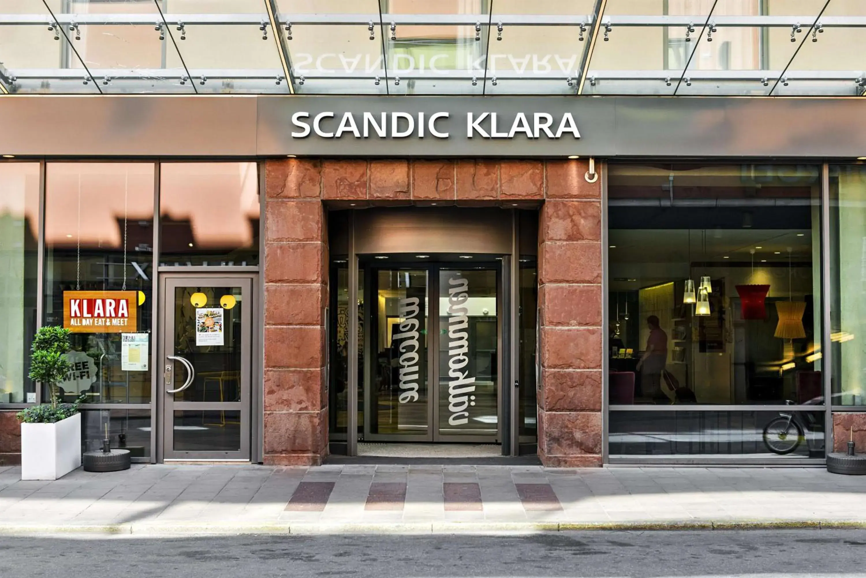 Property building in Scandic Klara Property building in Scandic Klara