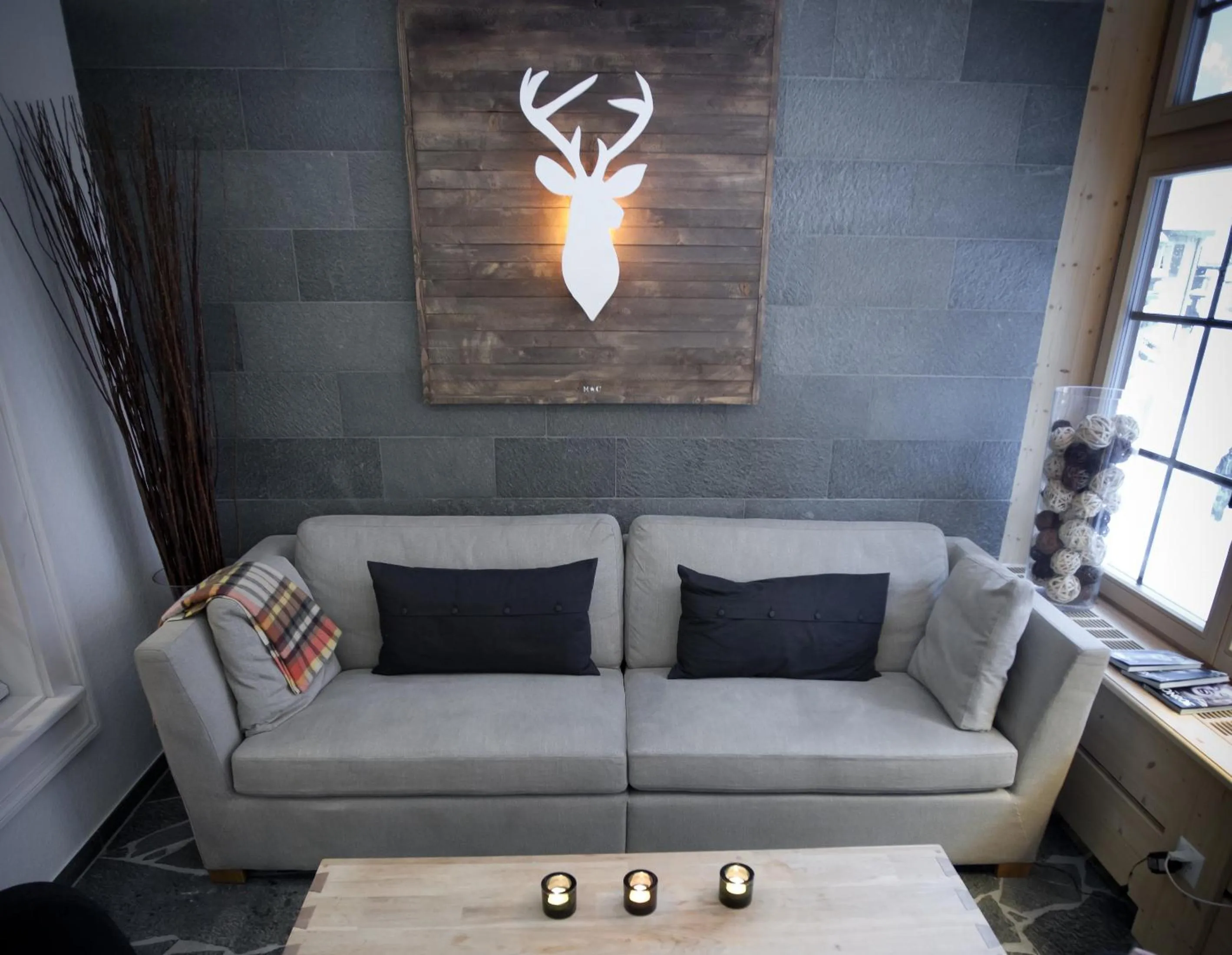 Lounge or bar in SPANNORT family home with common kitchen and self check-in