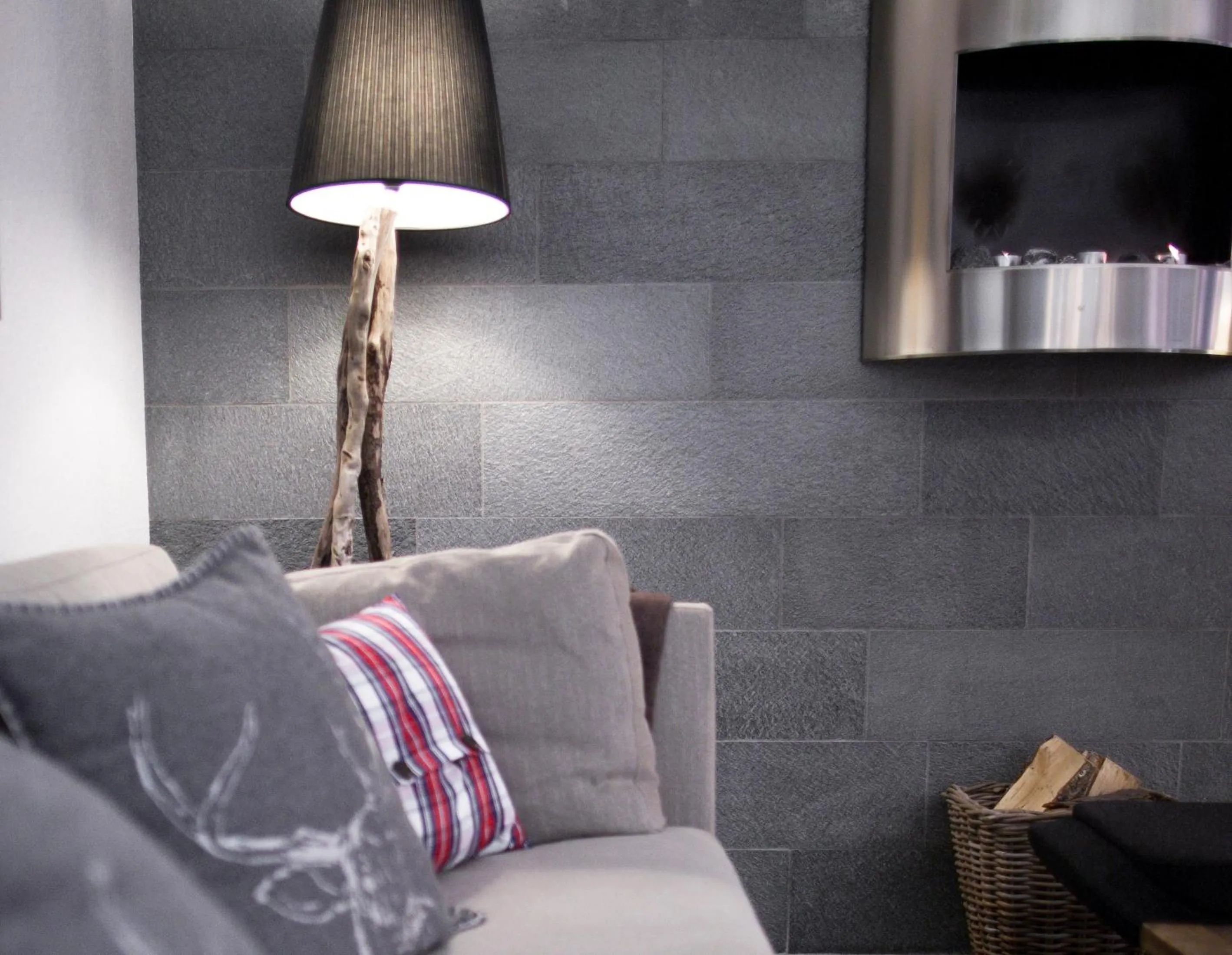 Lobby or reception in SPANNORT family home with common kitchen and self check-in