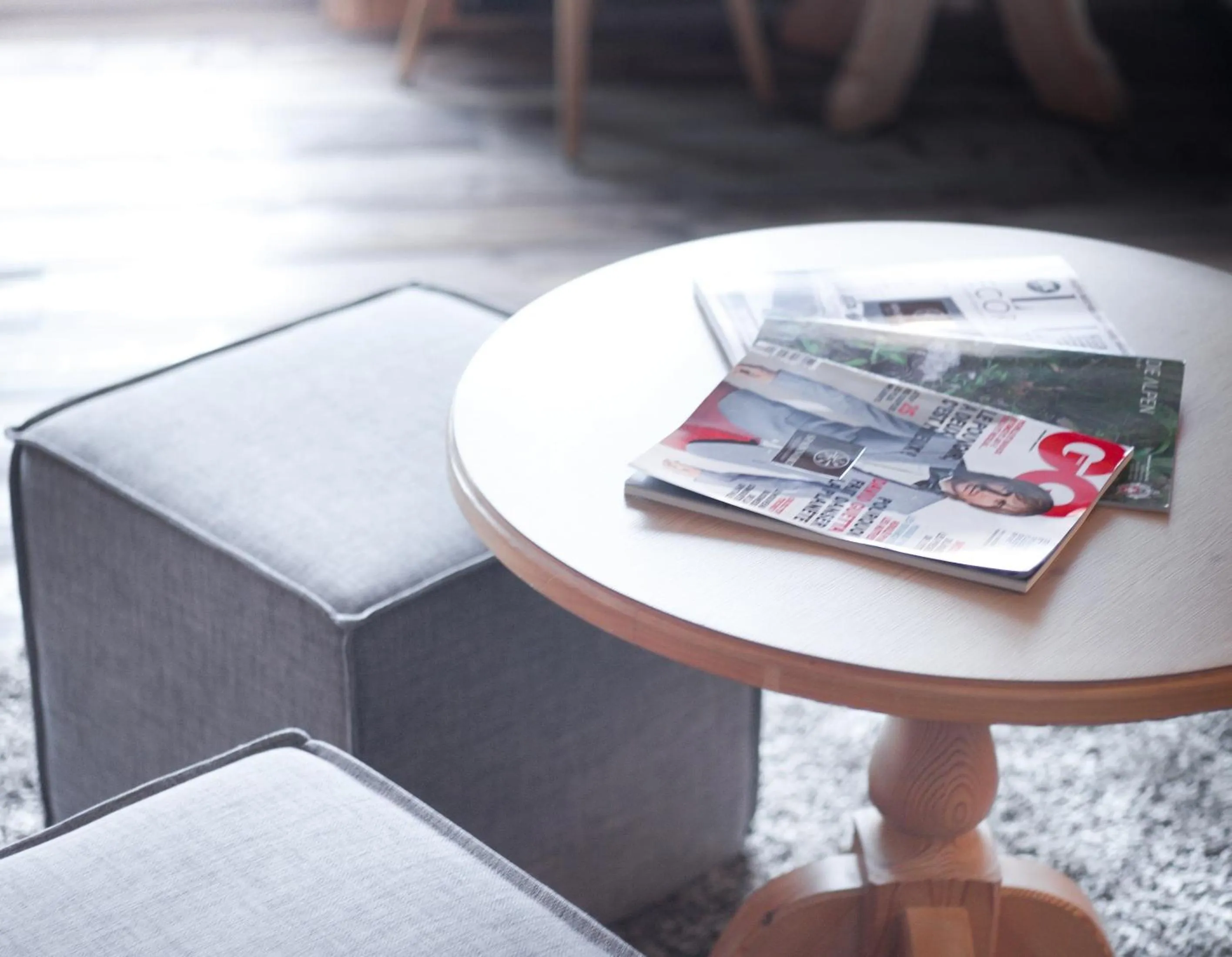 Decorative detail in SPANNORT family home with common kitchen and self check-in