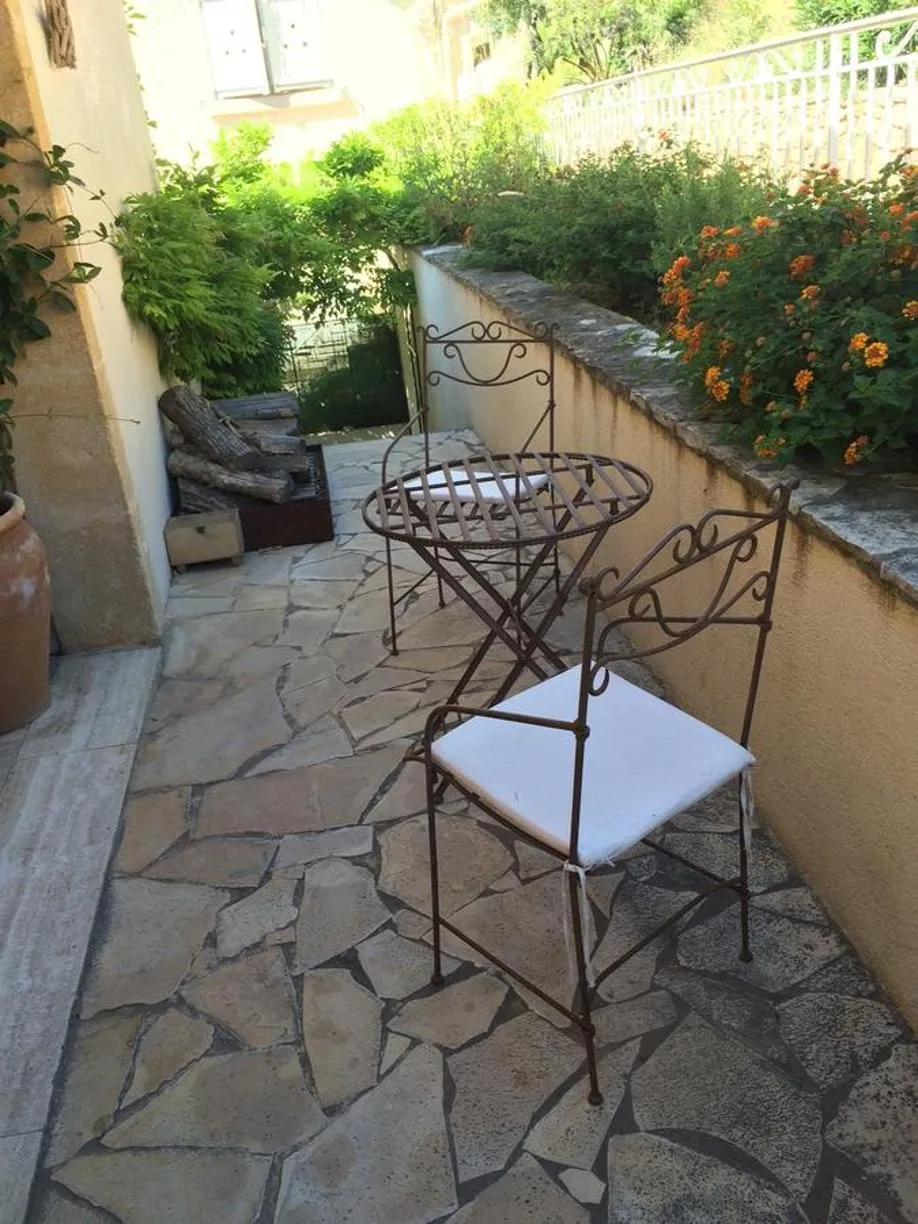 Garden in Villa La Lézardière