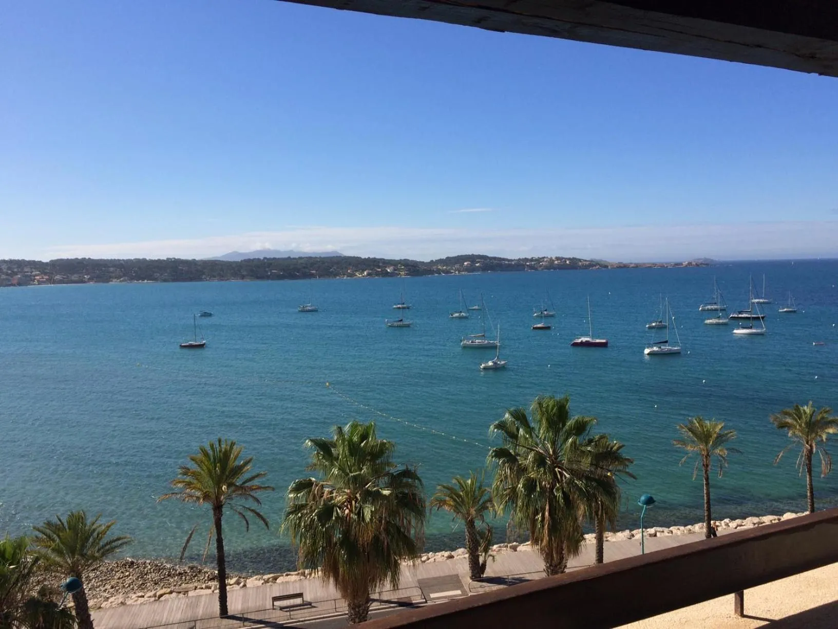 Sea view in Villa La Lézardière