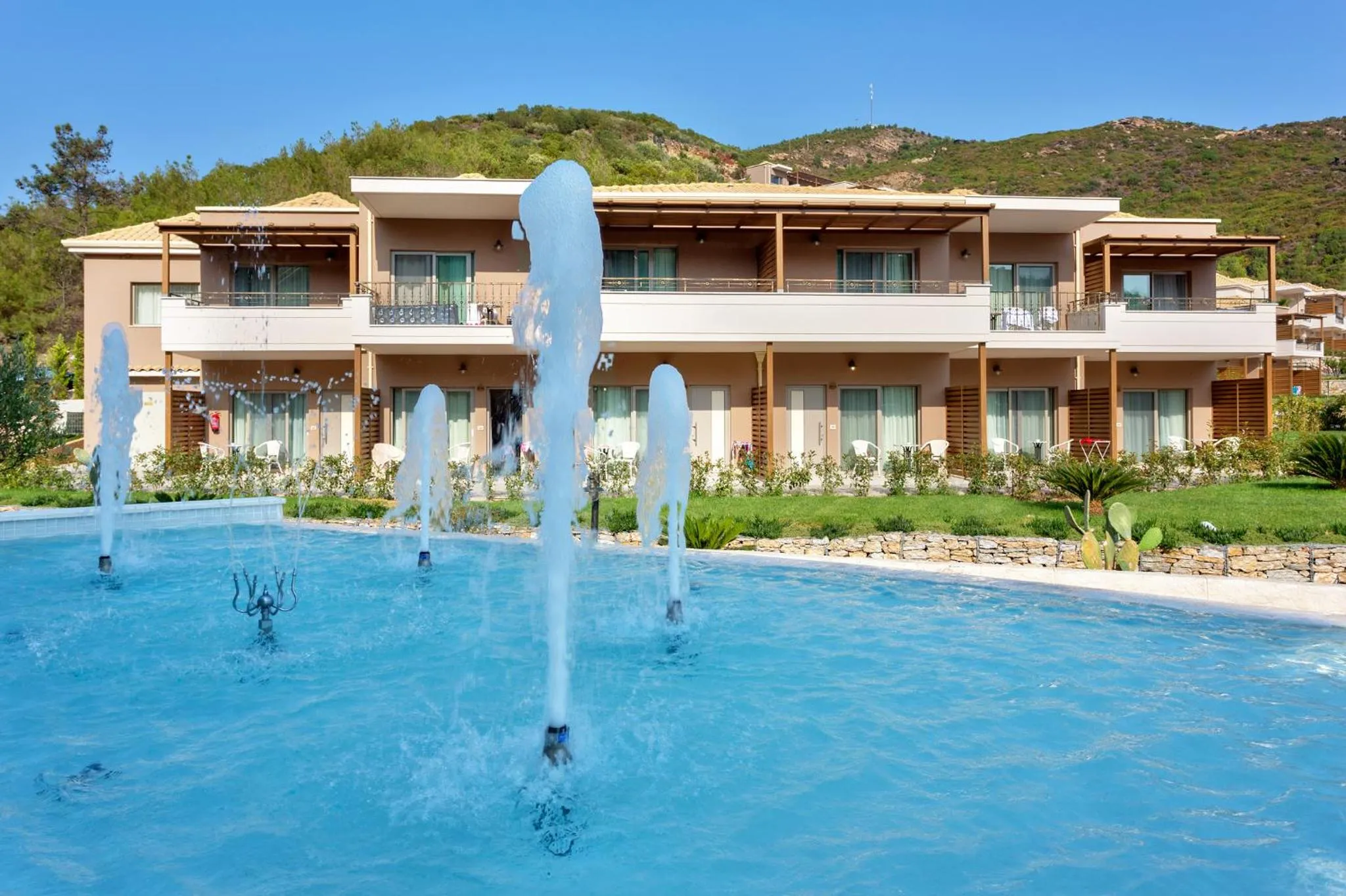 Property building in Thassos Grand Resort