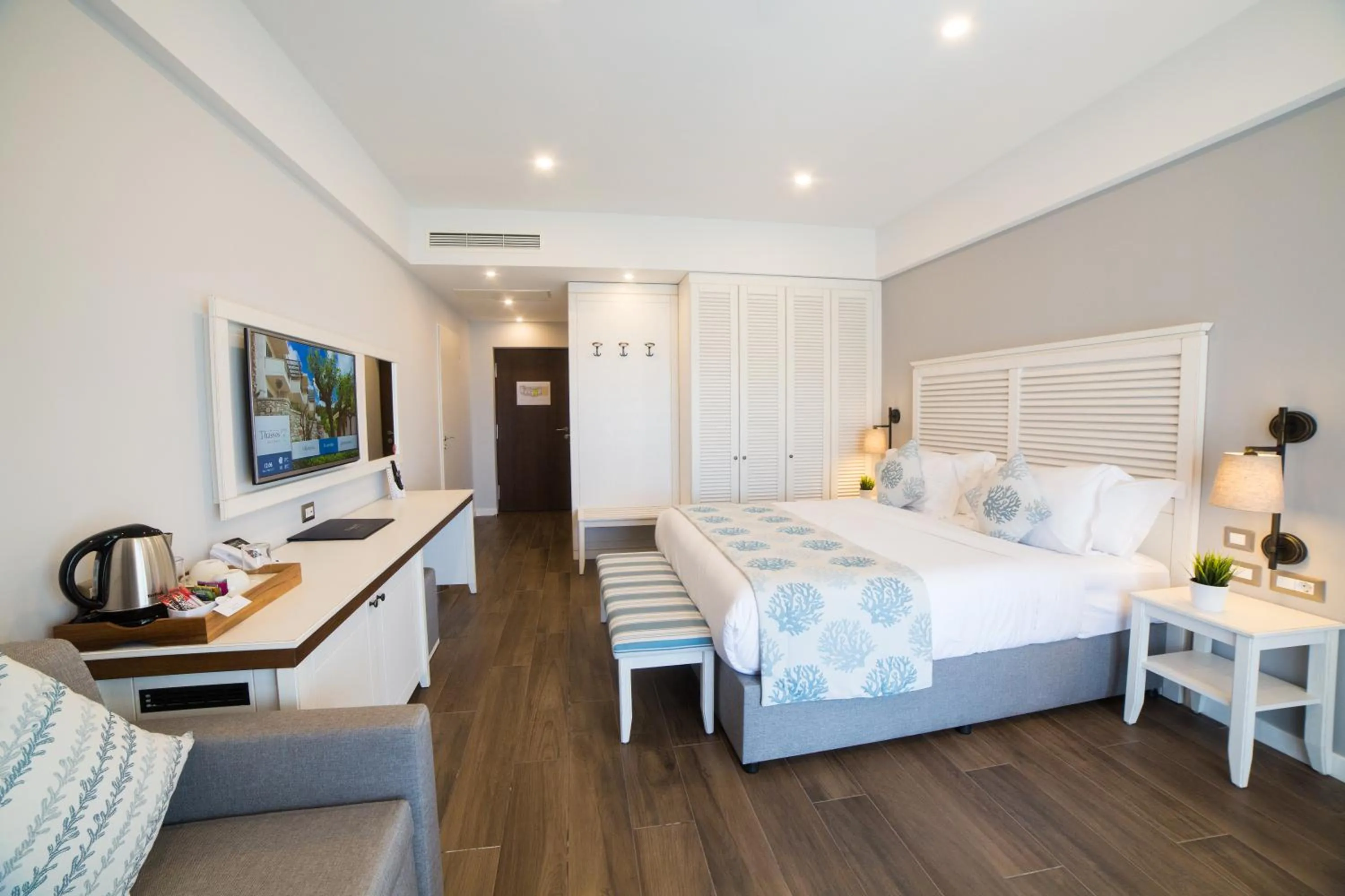 Bed in Thassos Grand Resort