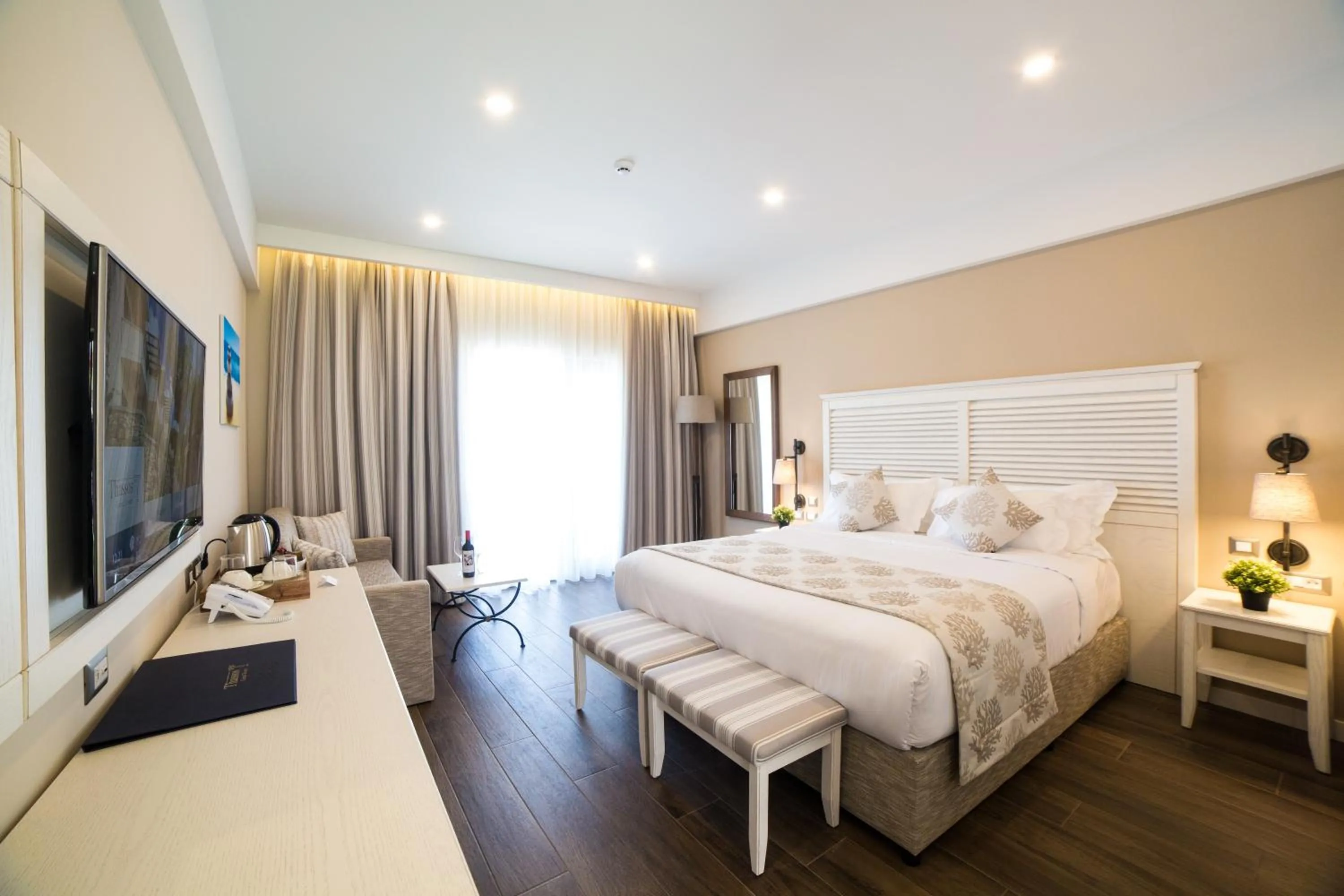 Bed in Thassos Grand Resort