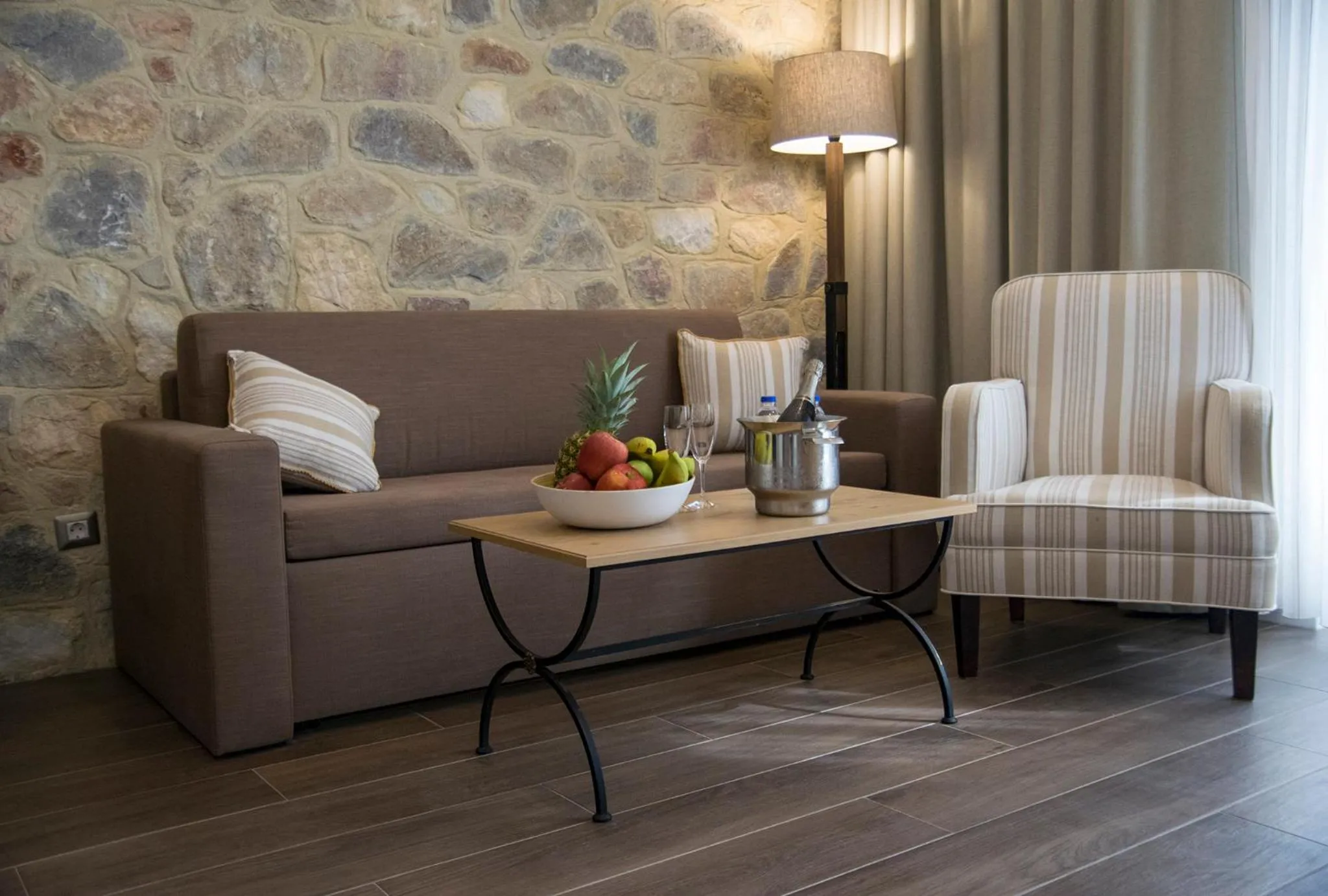 Living room in Thassos Grand Resort