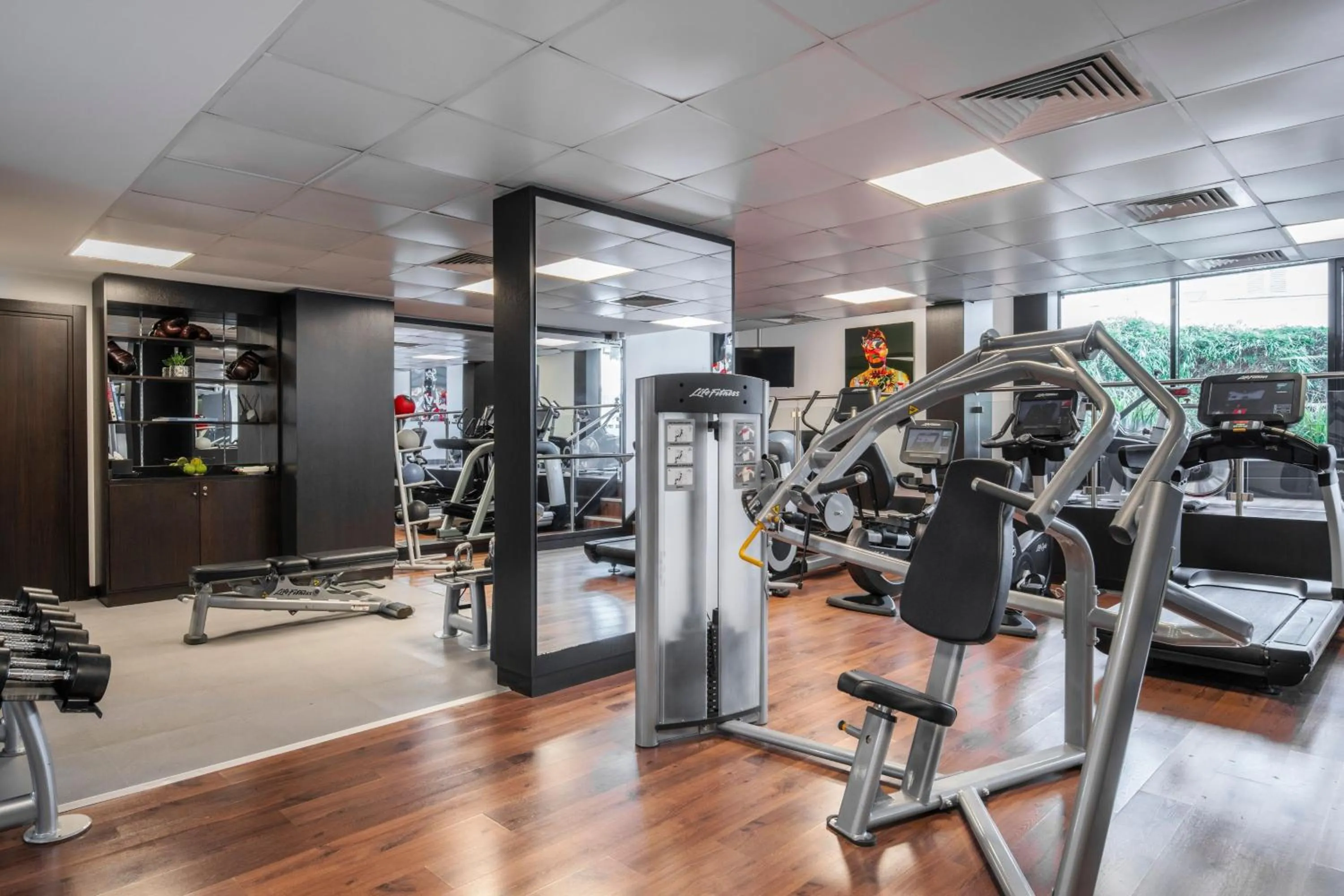 Fitness centre/facilities in Renaissance Paris Arc de Triomphe Hotel