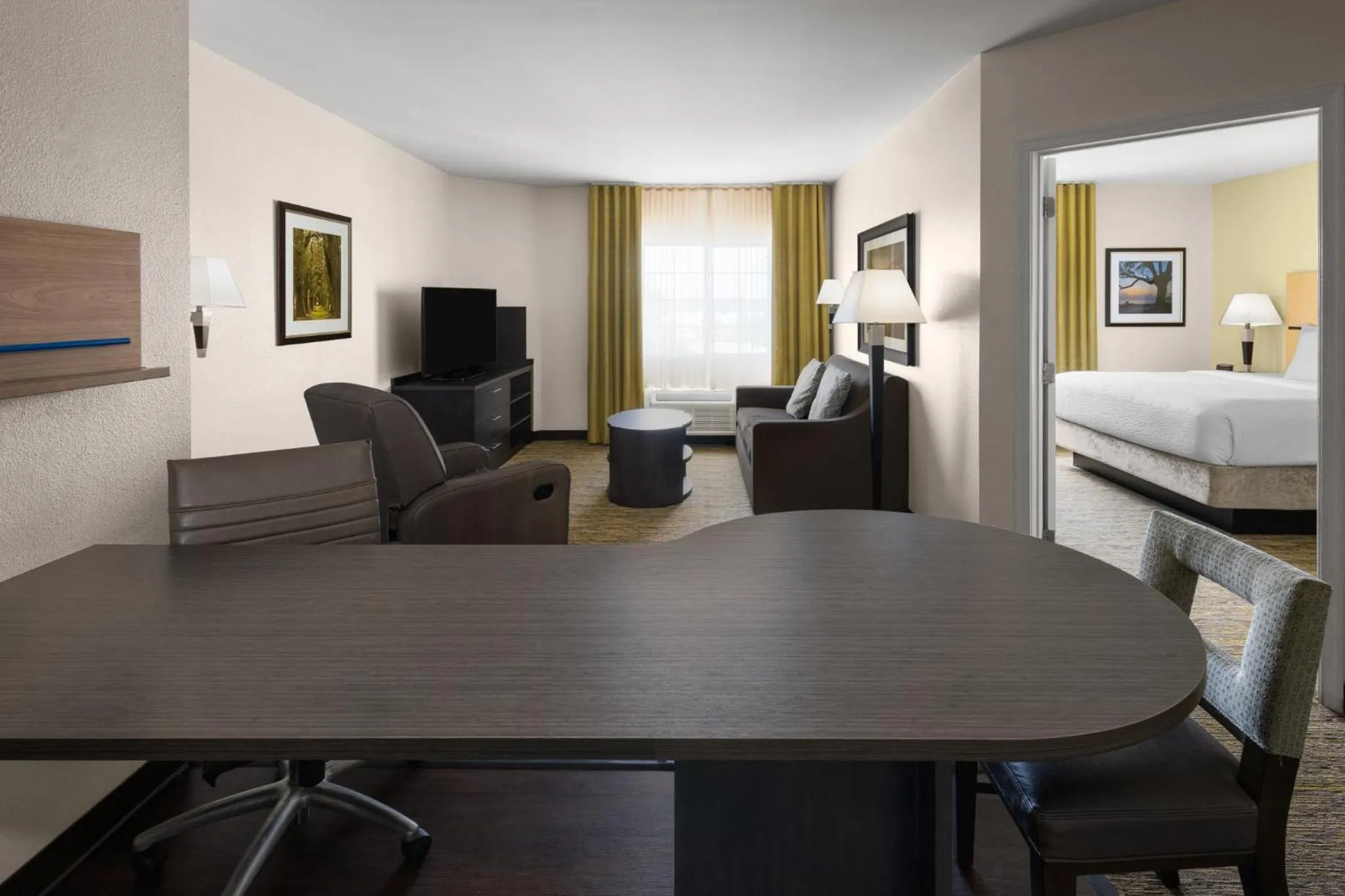 Photo of the whole room, Bed in Candlewood Suites Norfolk Airport by IHG