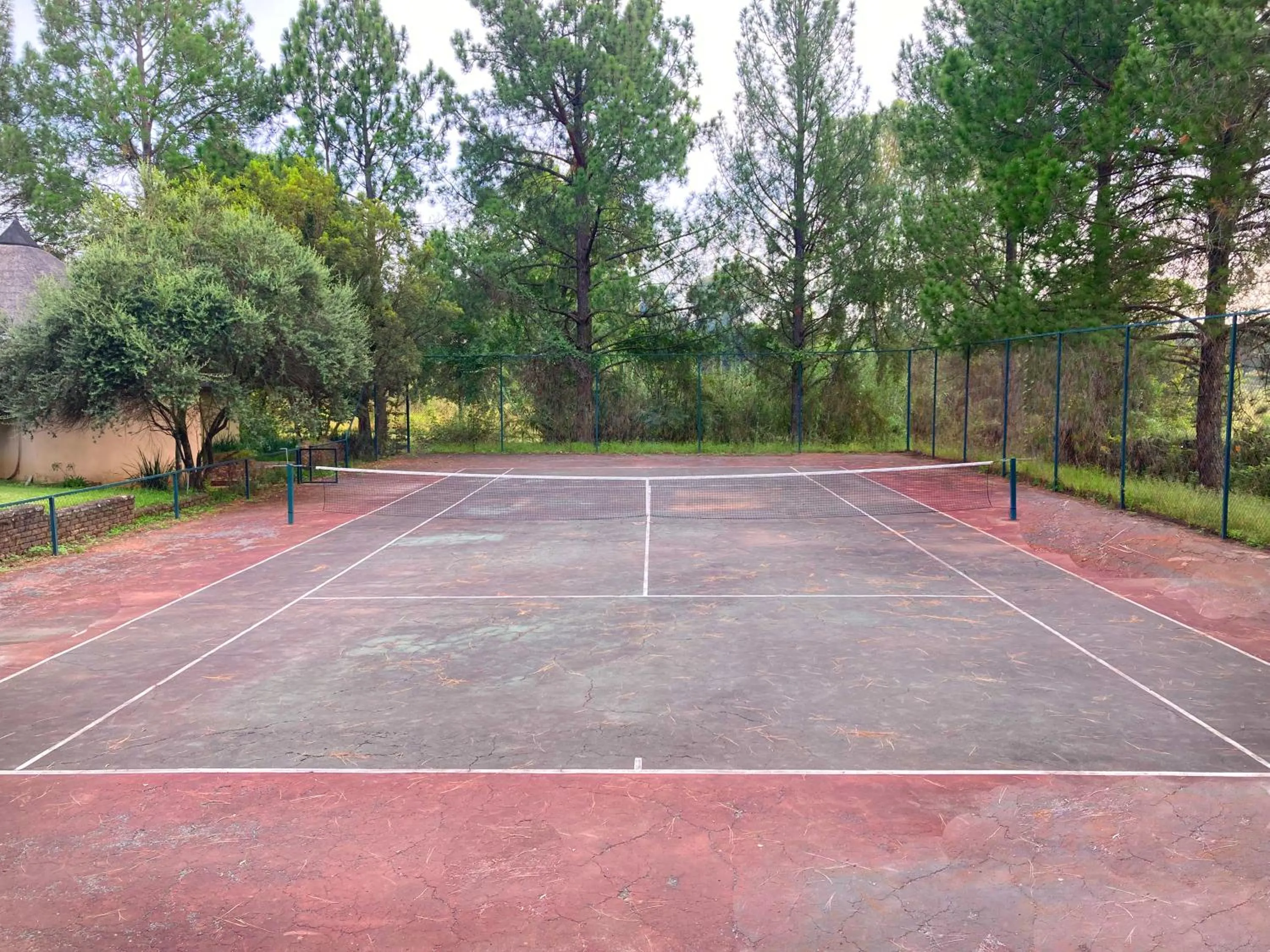Tennis court in Pine Valley