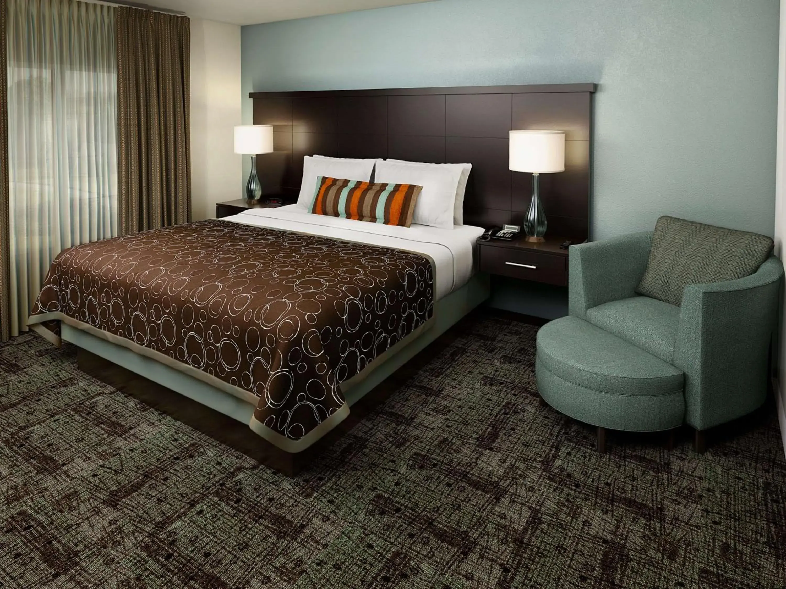 Photo of the whole room, Bed in Staybridge Suites Irving Las Colinas by IHG Photo of the whole room, Bed in Staybridge Suites Irving Las Colinas by IHG