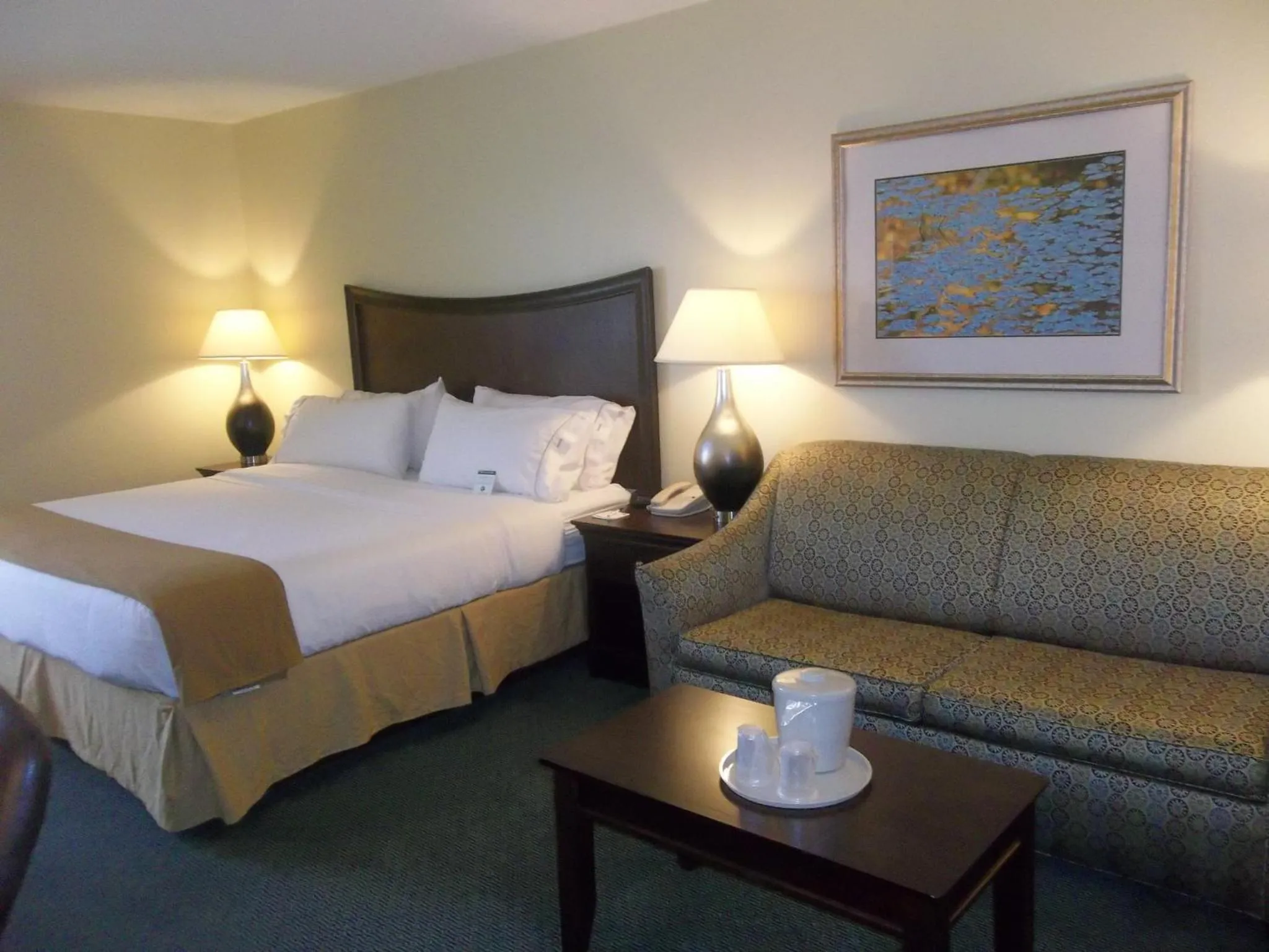 Photo of the whole room, Bed in Holiday Inn Express Indianapolis Airport by IHG