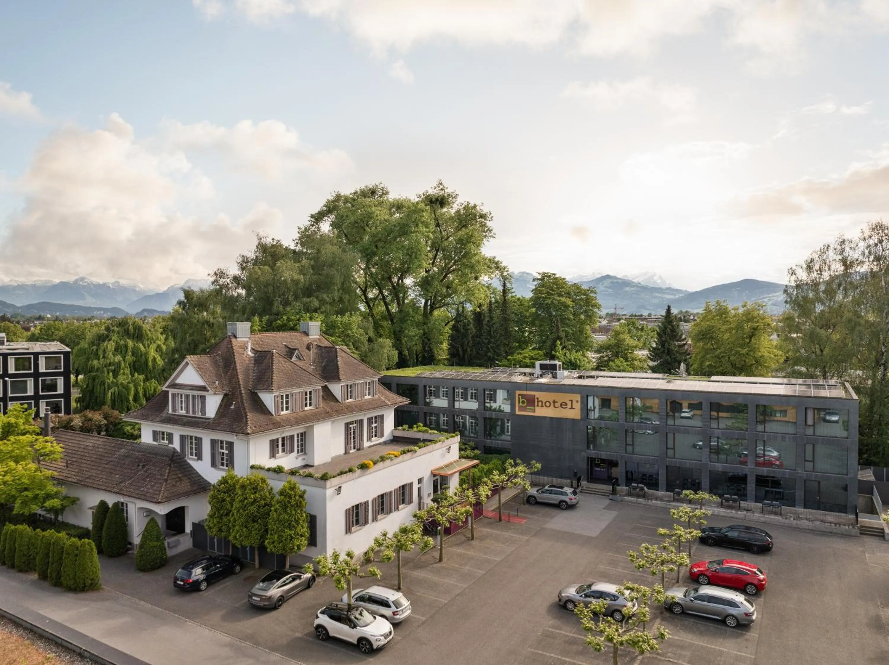 Property building in b-smart hotel Widnau