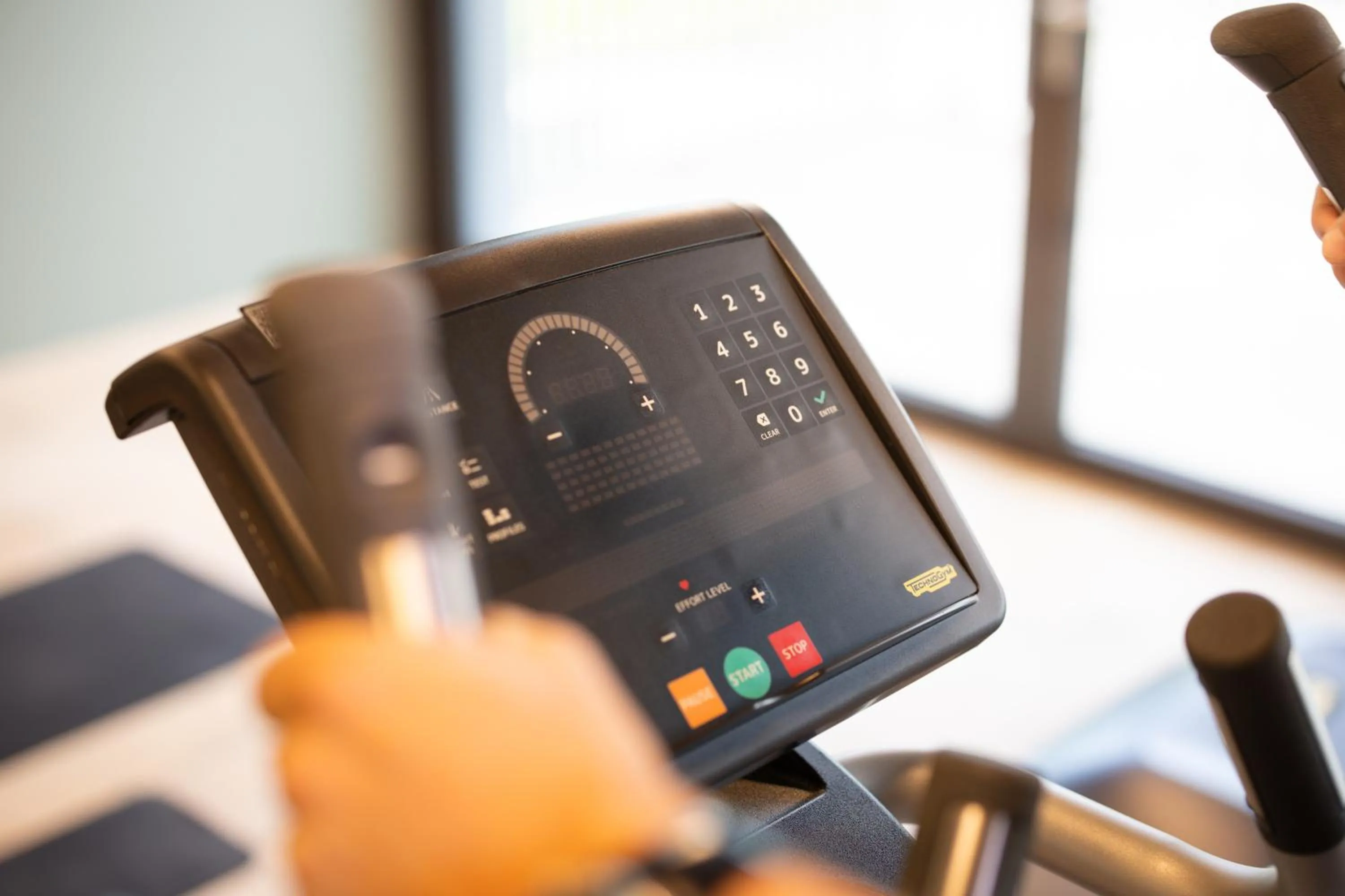 Fitness centre/facilities in b-smart hotel Widnau