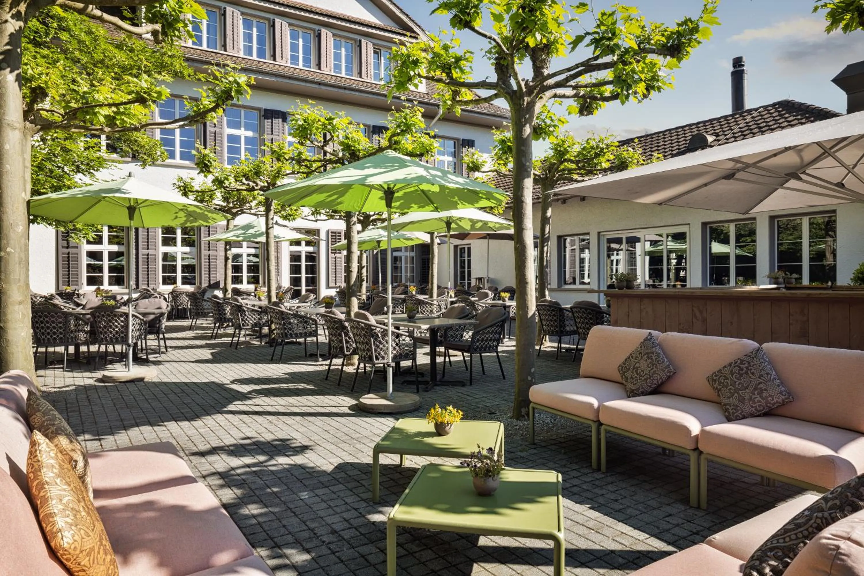 Property building in b-smart hotel Widnau