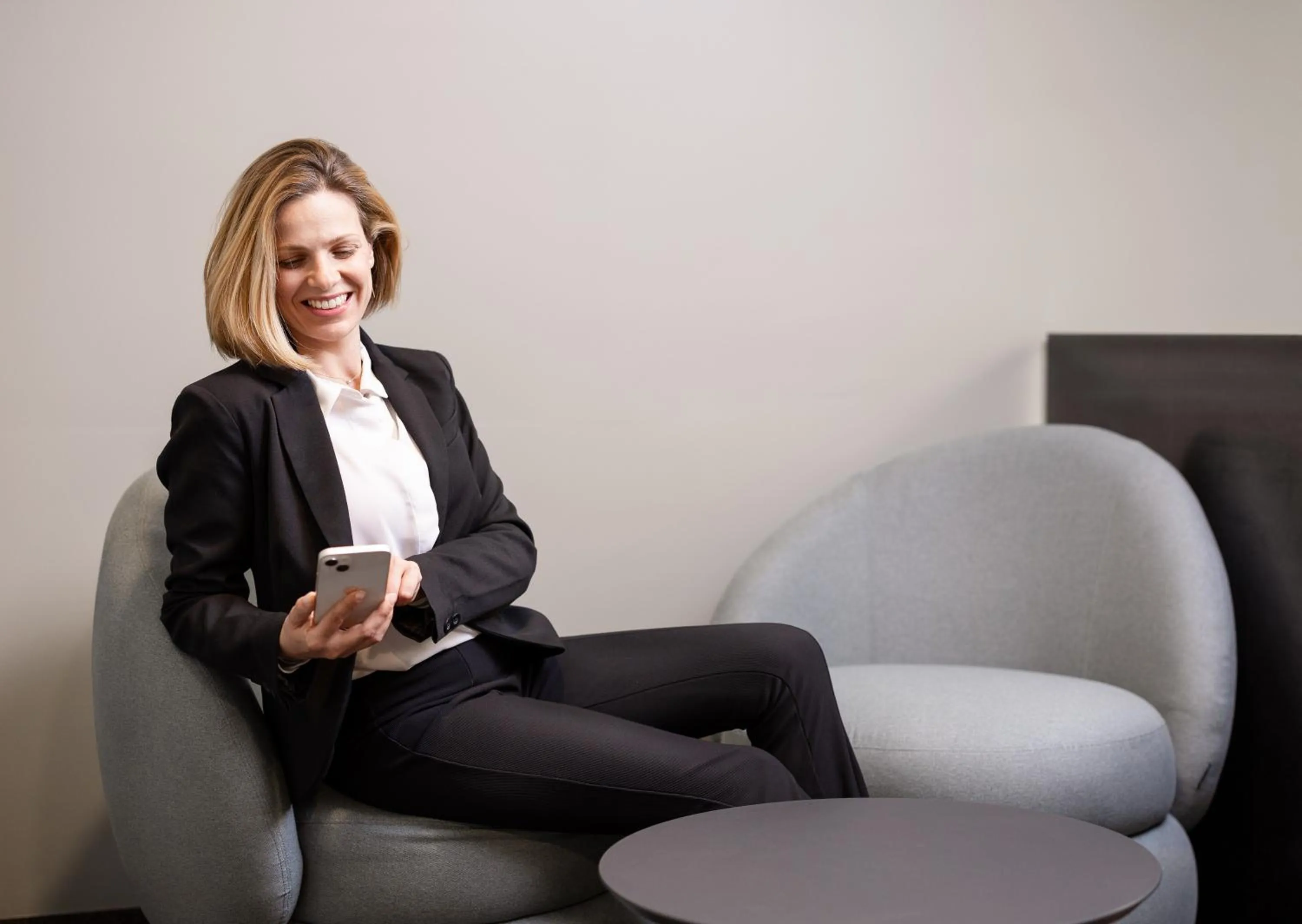 People in b-smart hotel Widnau