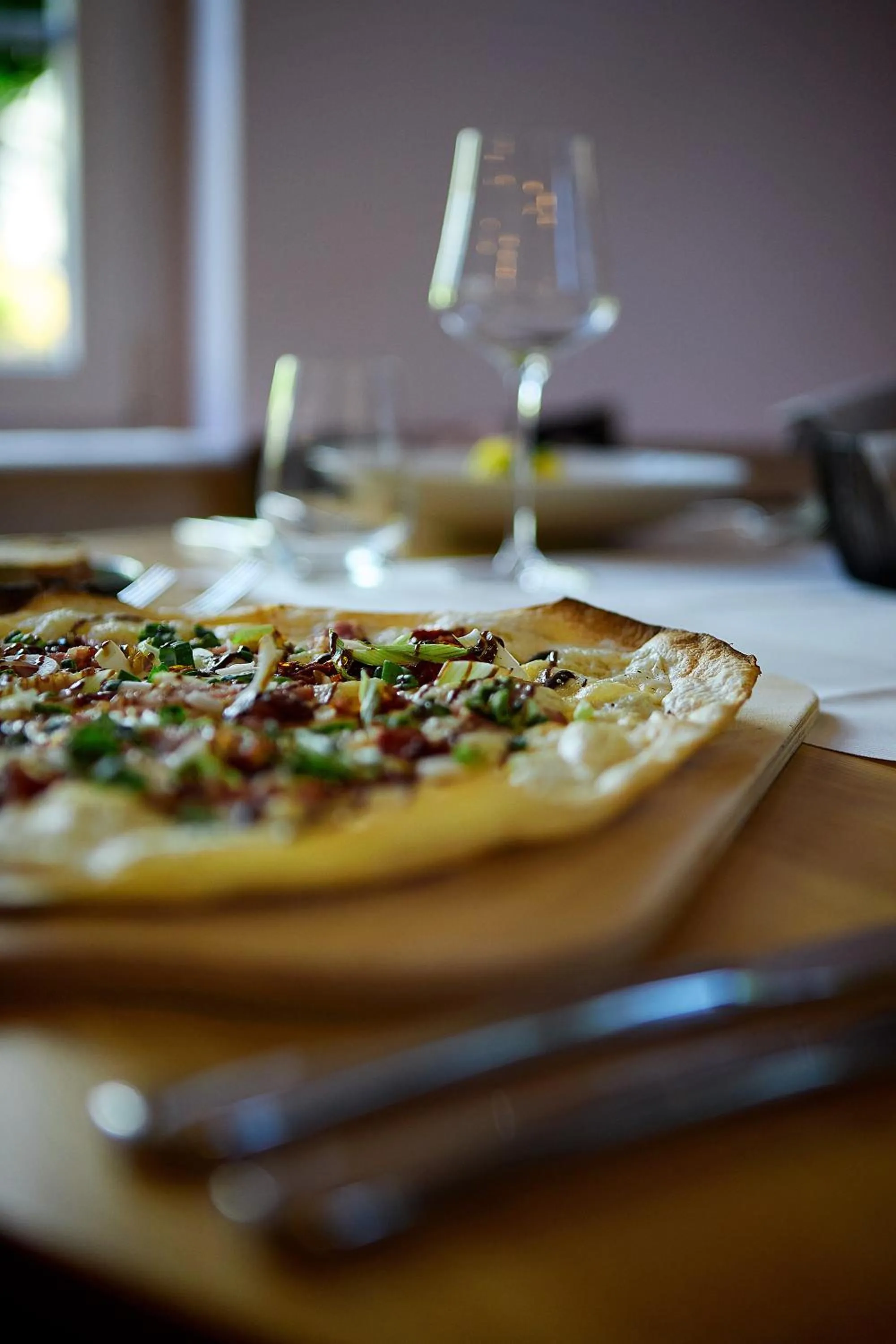 Food and drinks in b-smart hotel Widnau