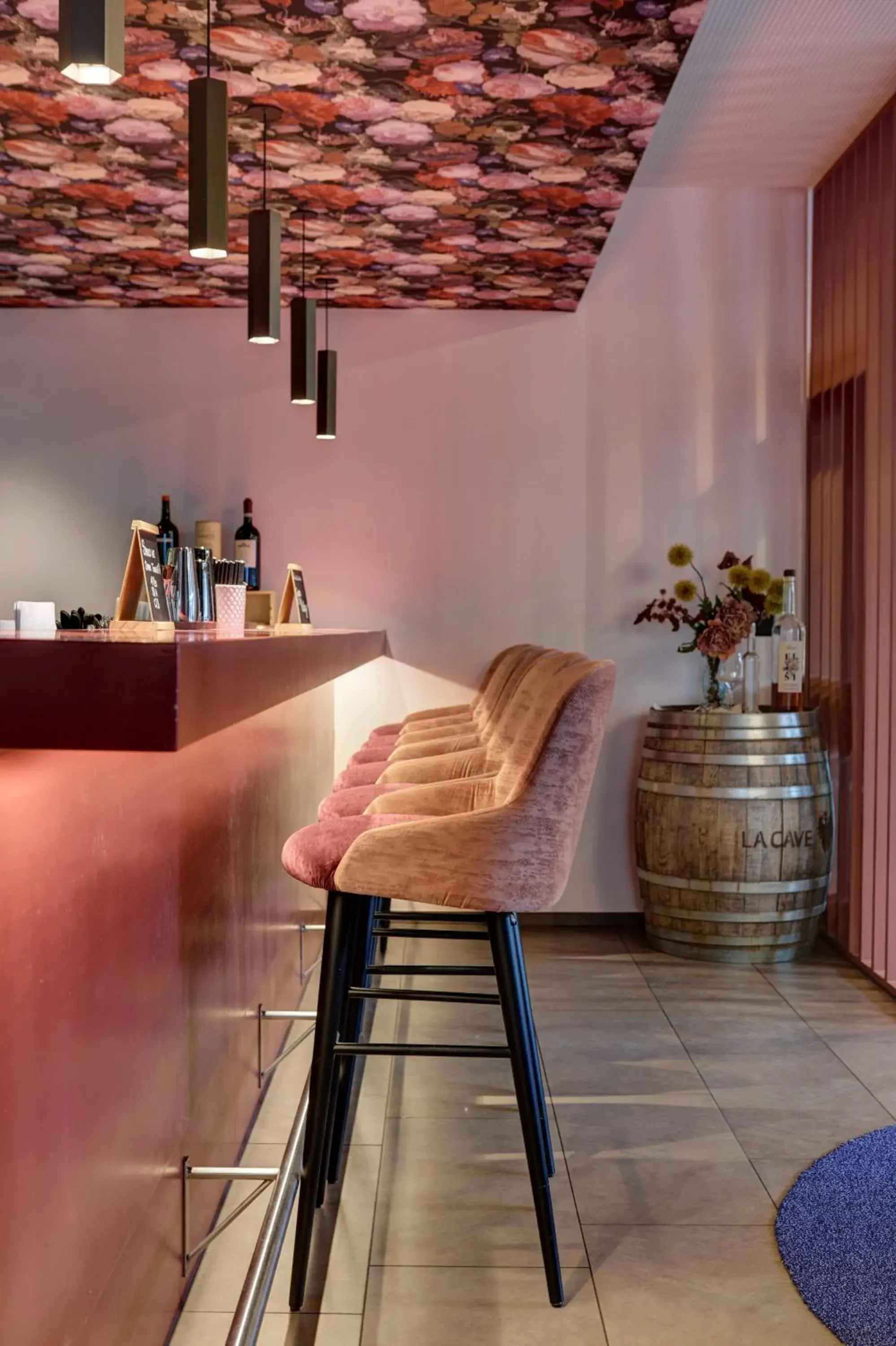 Lounge or bar in b-smart hotel Widnau Lounge or bar in b-smart hotel Widnau