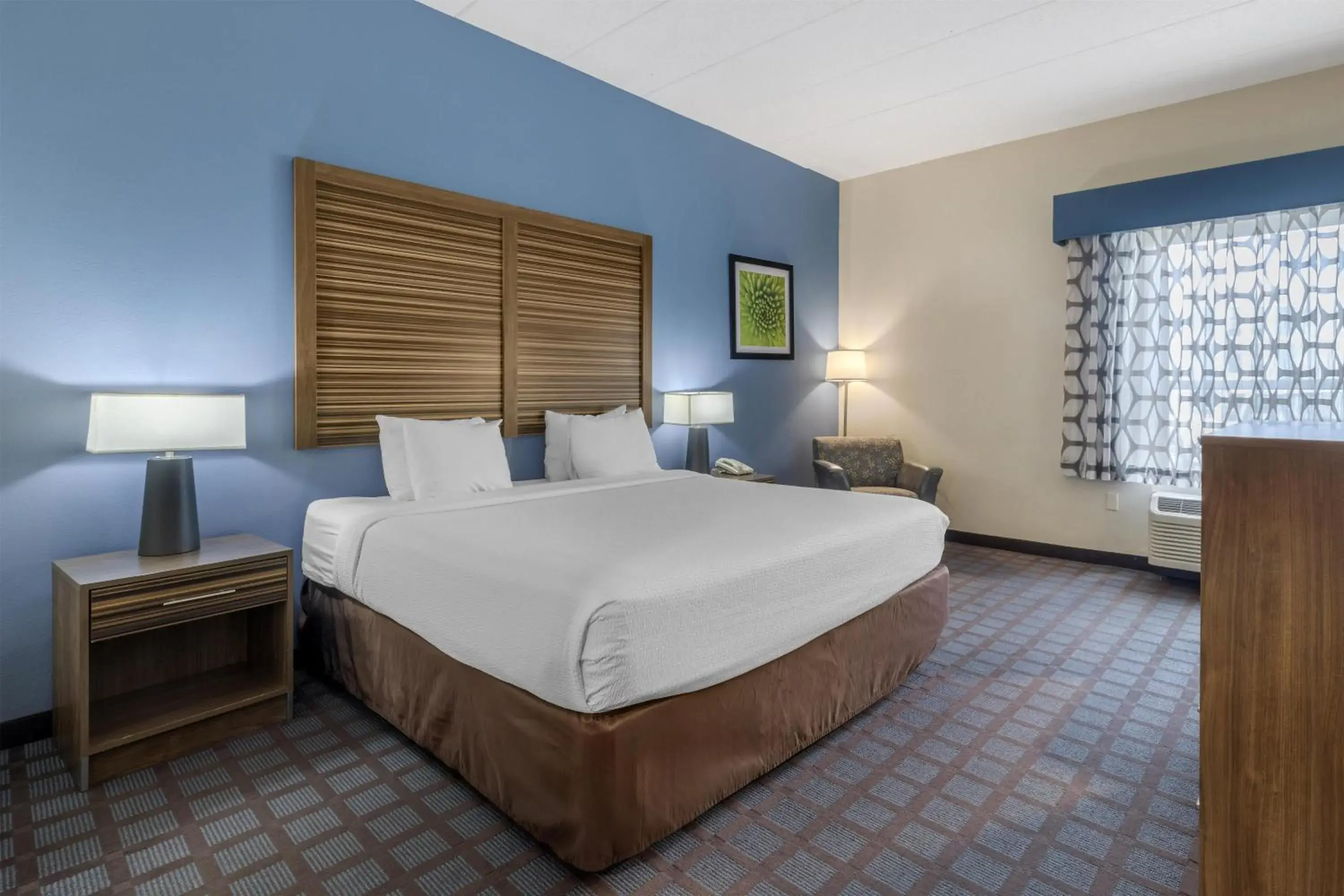 King Room with Walk-in Shower - Disability Access in Best Western Fishers Indianapolis Area King Room with Walk-in Shower - Disability Access in Best Western Fishers Indianapolis Area
