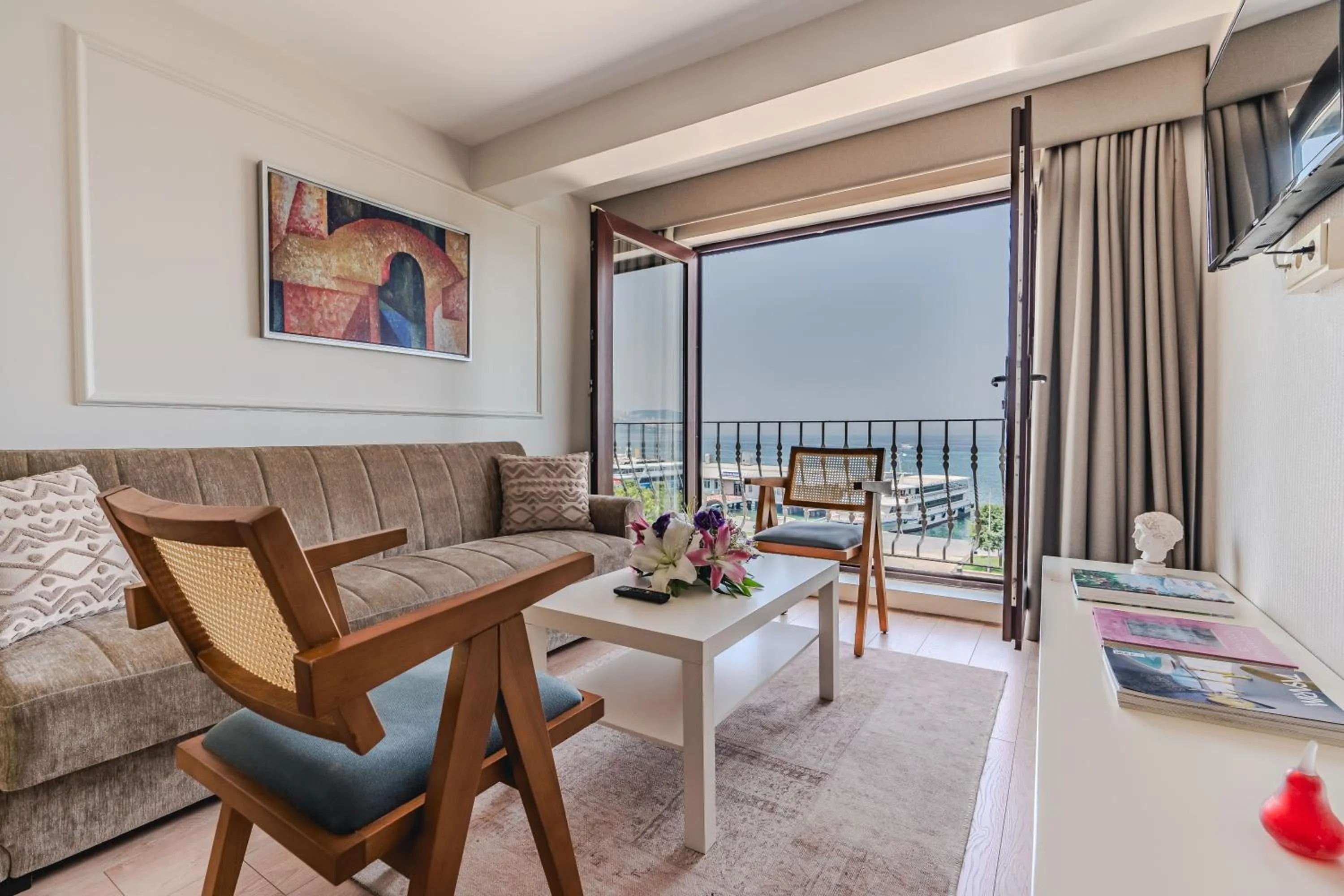 Seating area in Tiara Buyukada