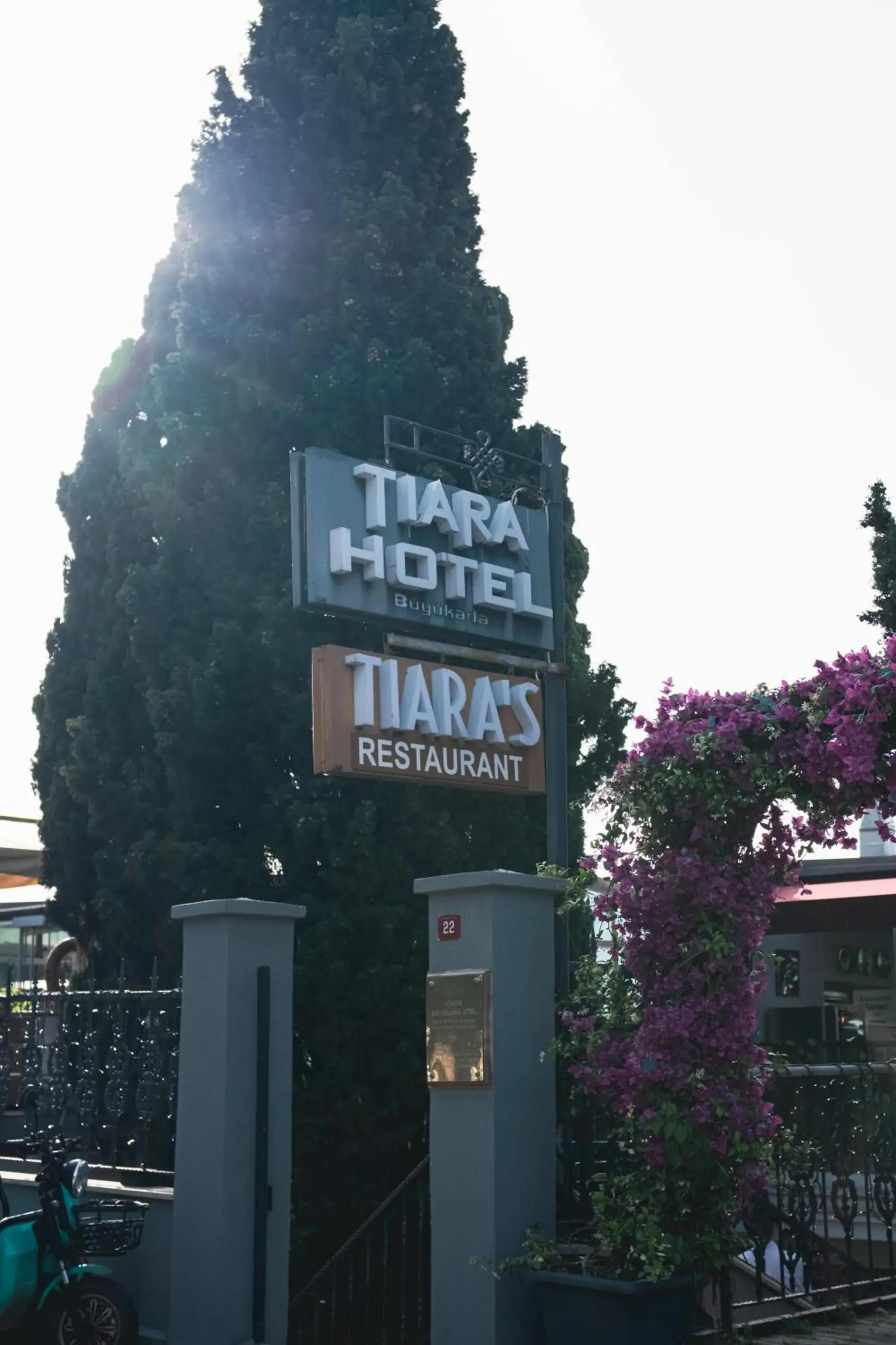 Facade/entrance in Tiara Buyukada Facade/entrance in Tiara Buyukada