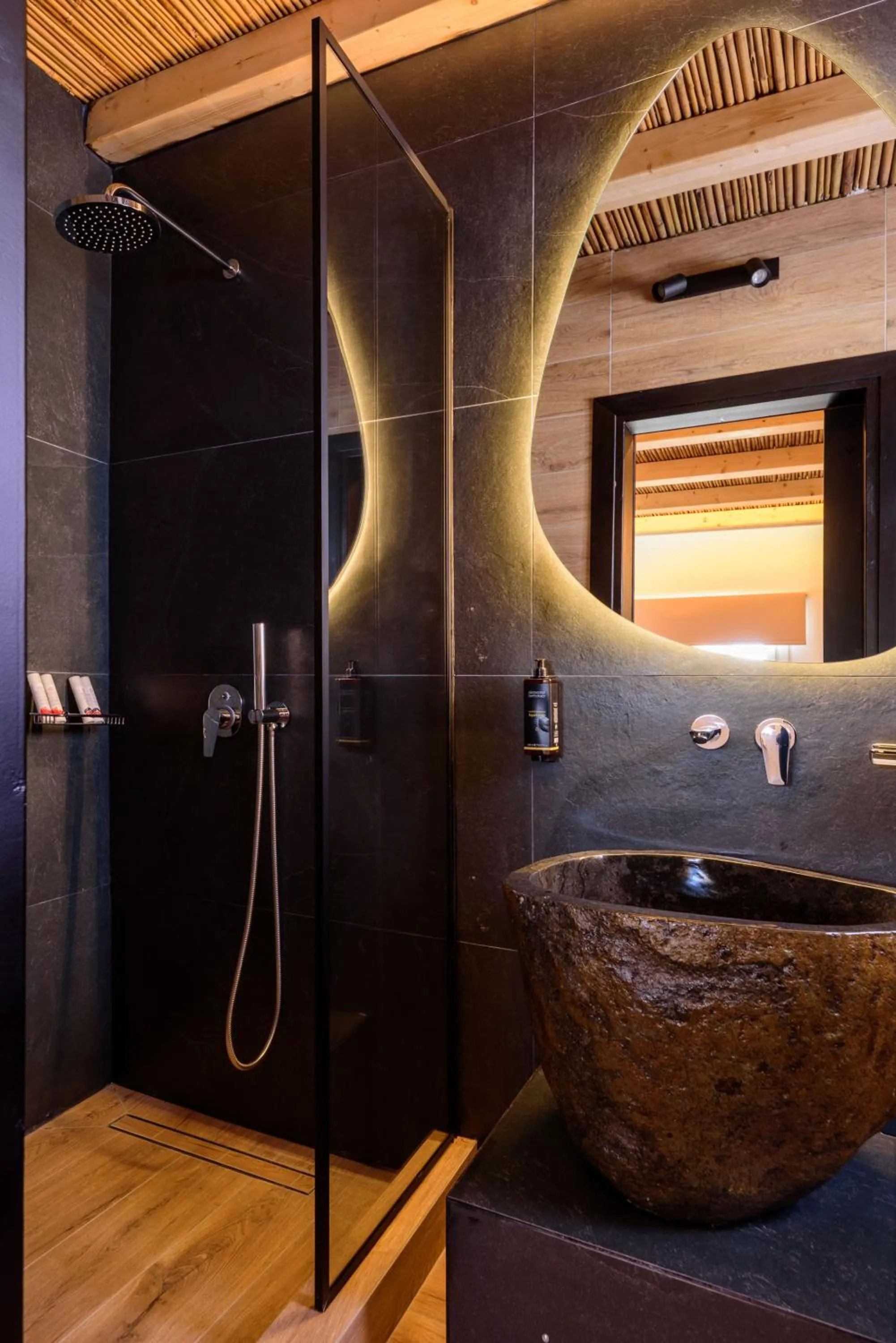 Shower in Olive Mykonos Villas