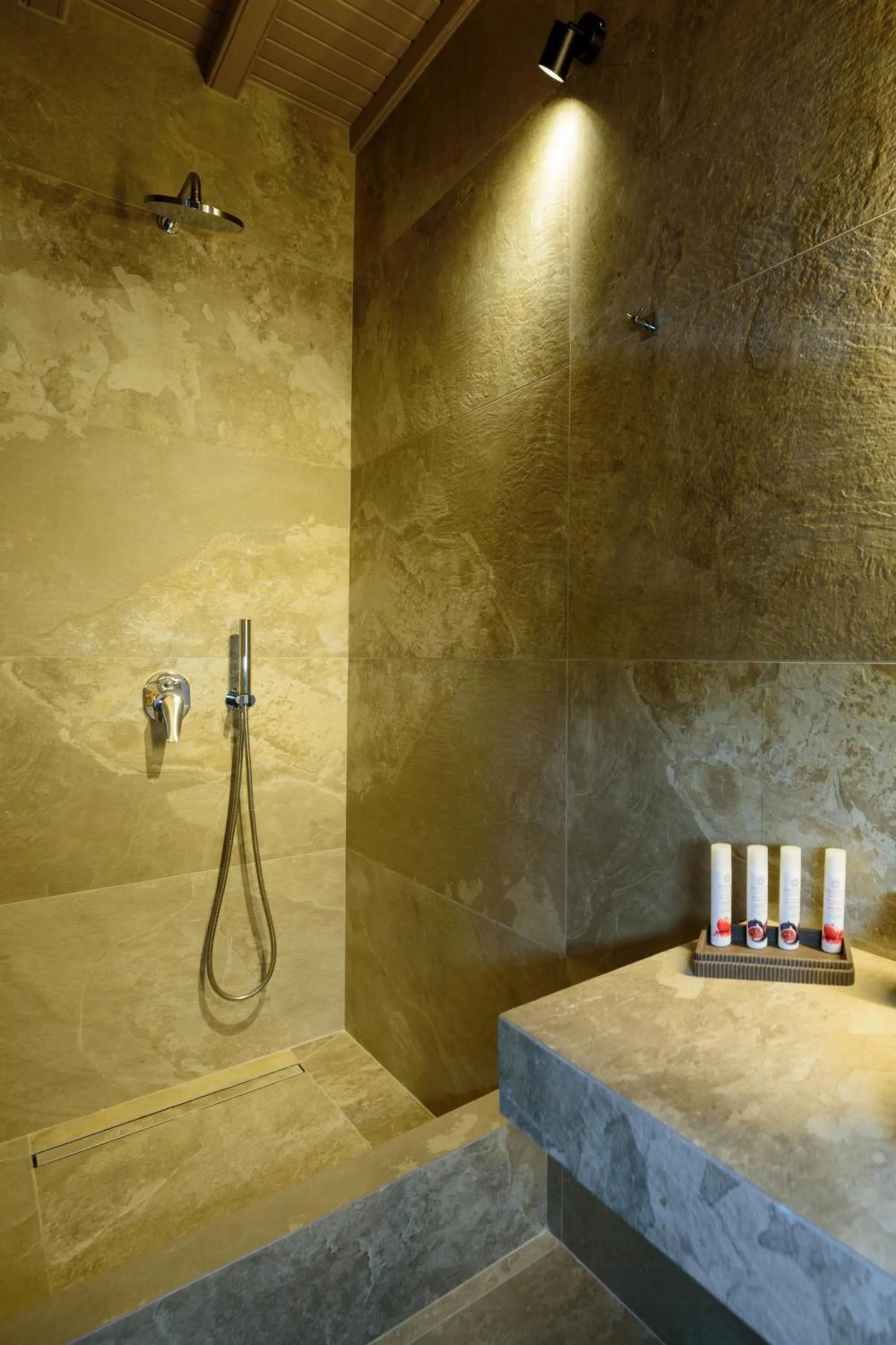 Shower in Olive Mykonos Villas