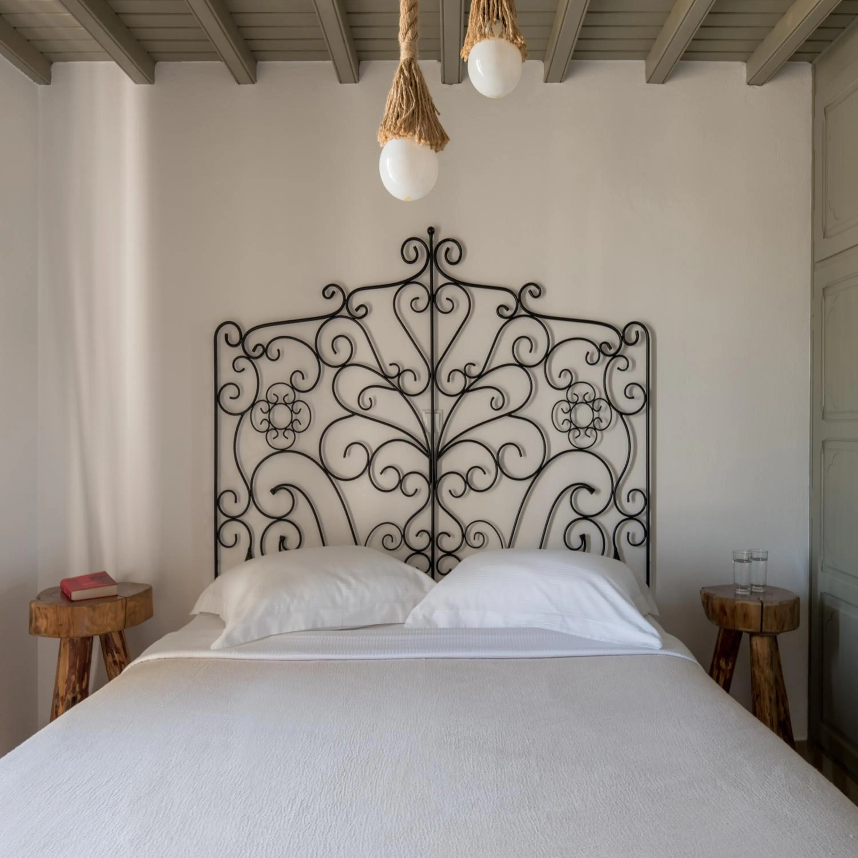 Bedroom, Bed in Olive Mykonos Villas