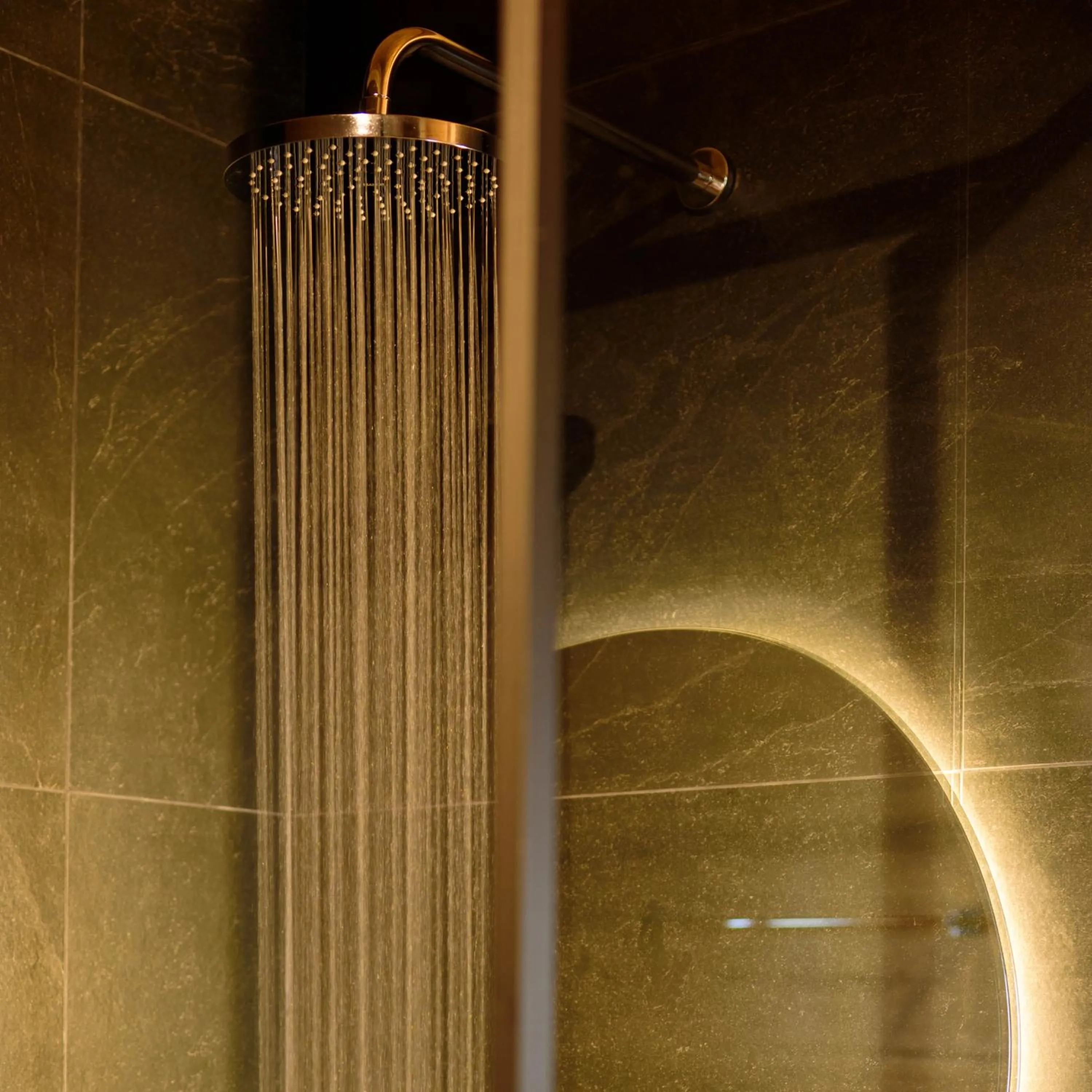 Shower in Olive Mykonos Villas