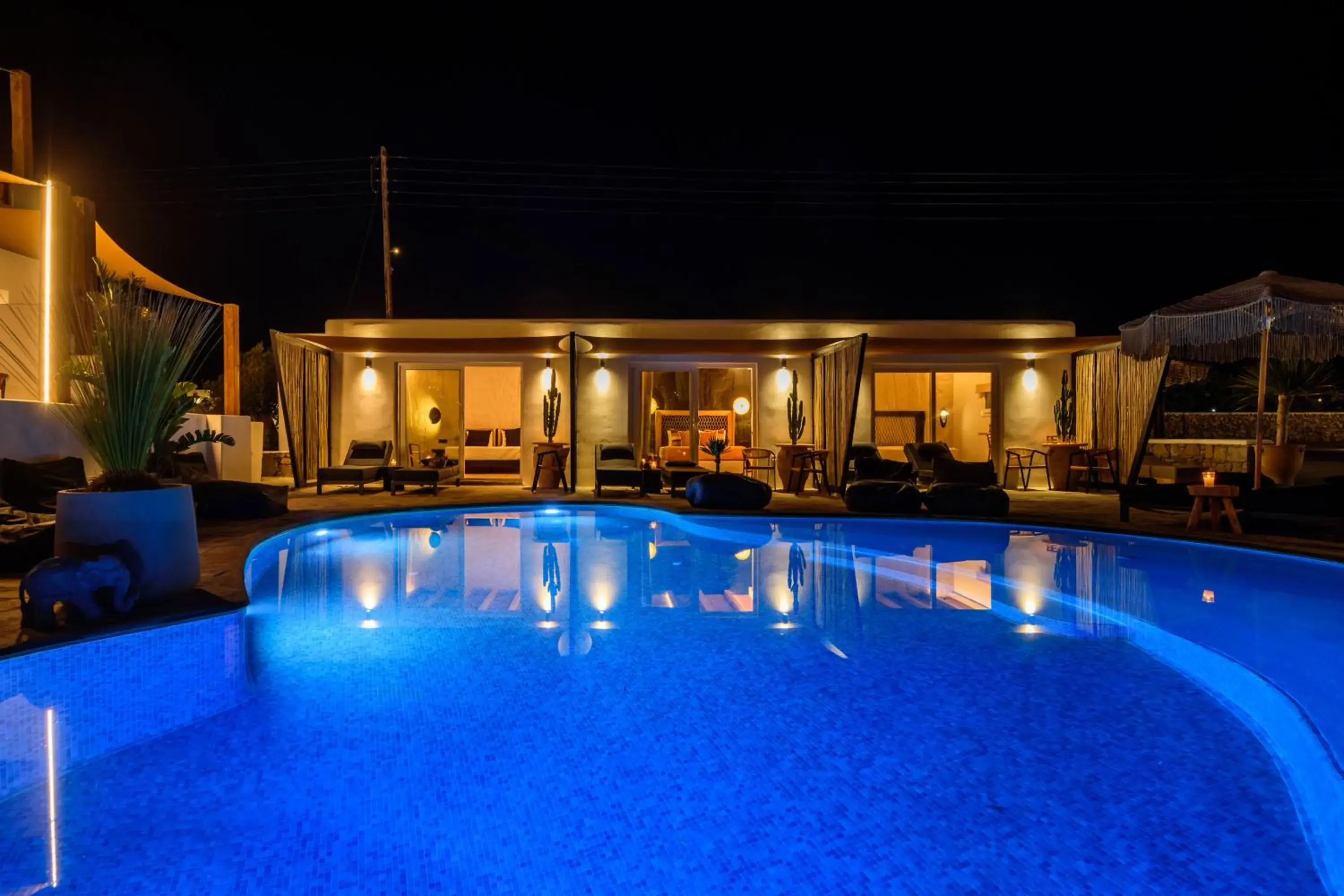 Property building in Olive Mykonos Villas Property building in Olive Mykonos Villas