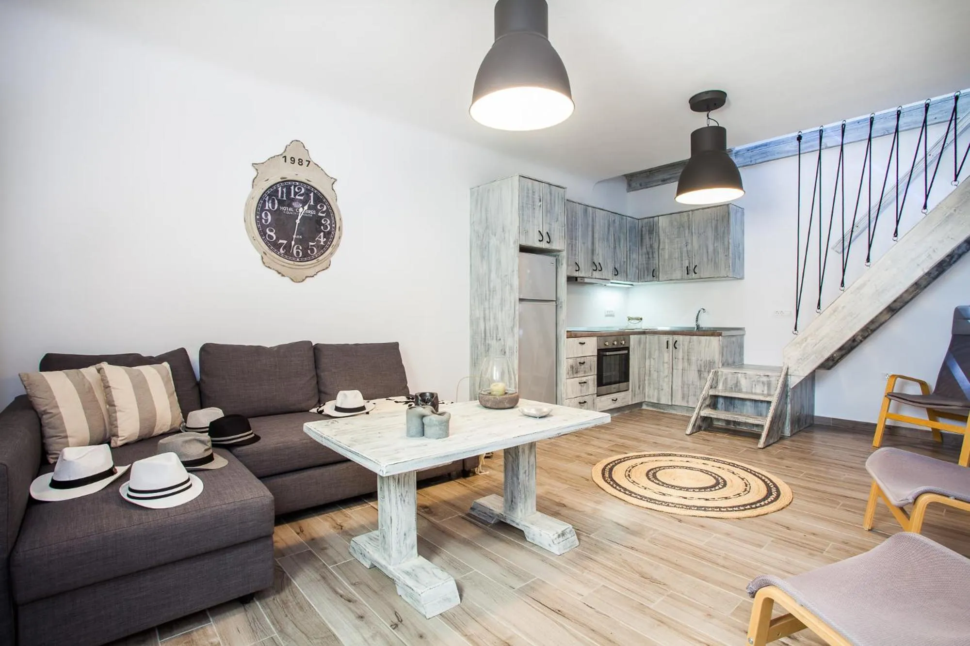 Kitchen or kitchenette in Olive Mykonos Villas