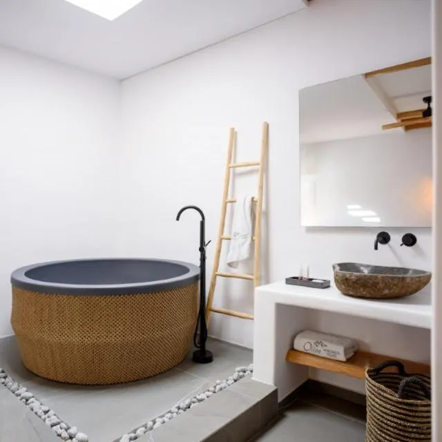 Hot Tub in Olive Mykonos Villas