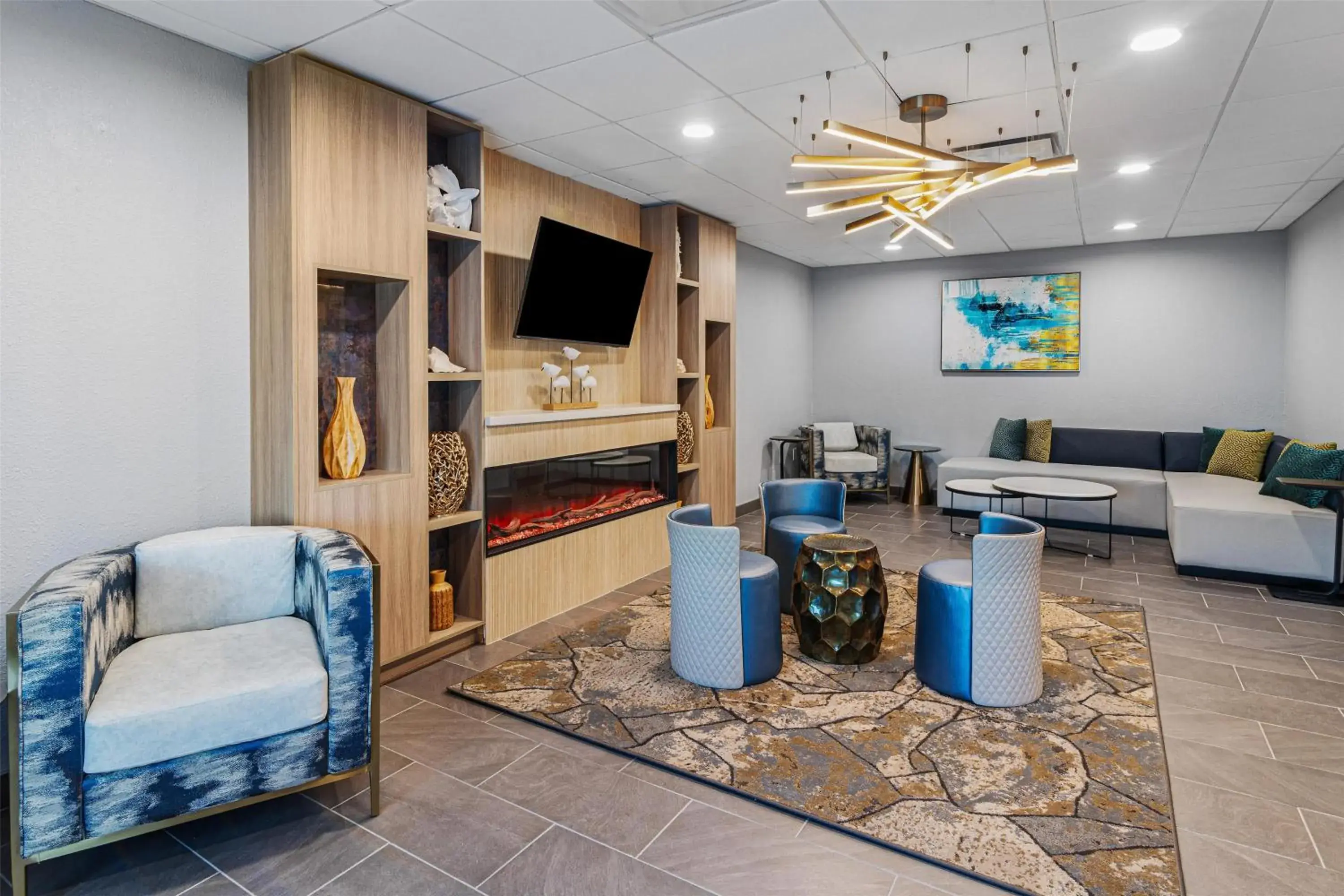 Lobby or reception in Best Western Plus Savannah Gateway Lobby or reception in Best Western Plus Savannah Gateway