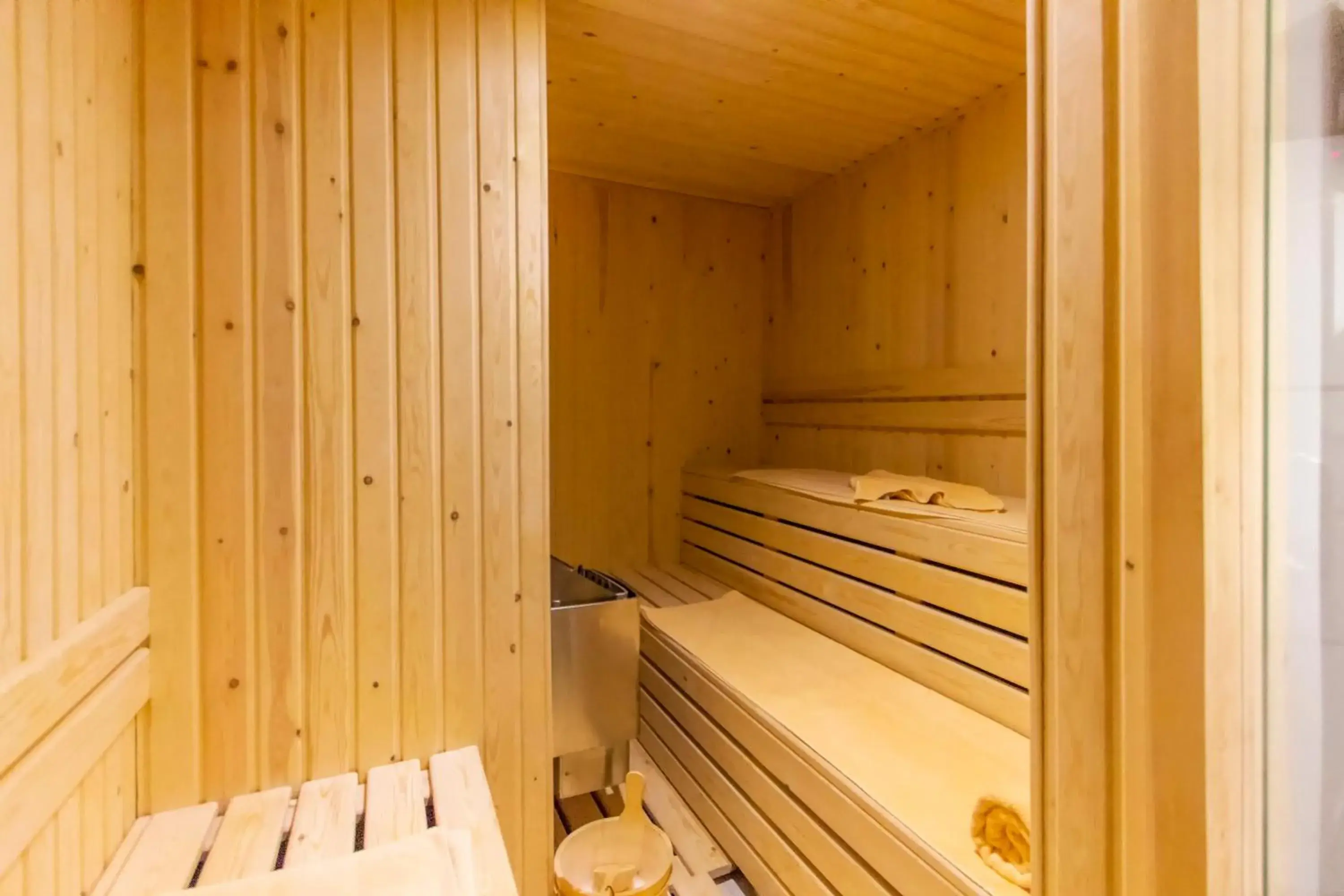 Sauna, Bed in Wazo Hotel