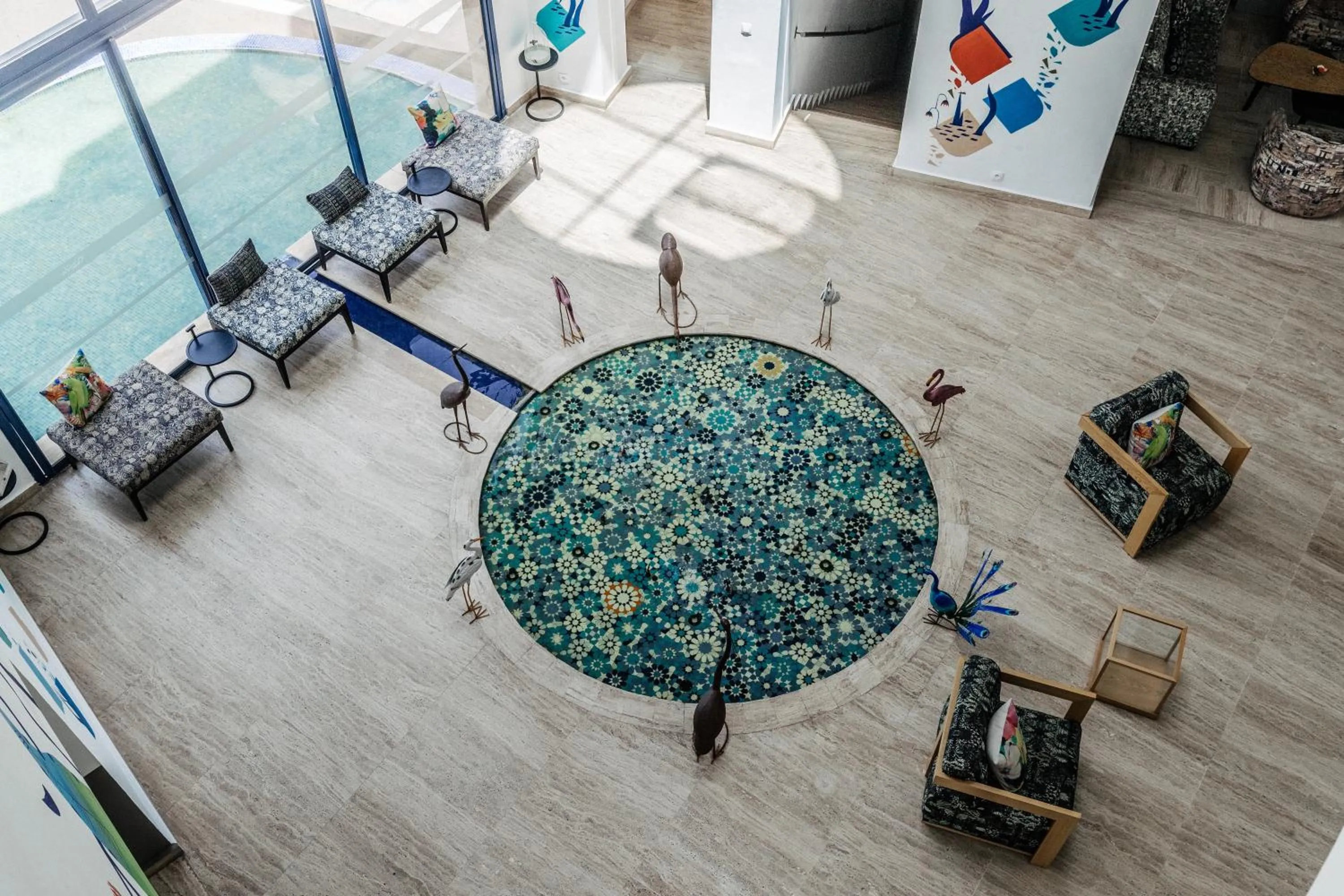 Lobby or reception in Wazo Hotel