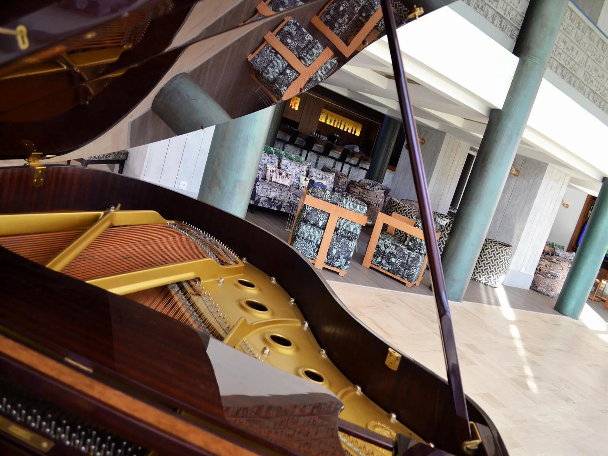 Lounge or bar in Wazo Hotel