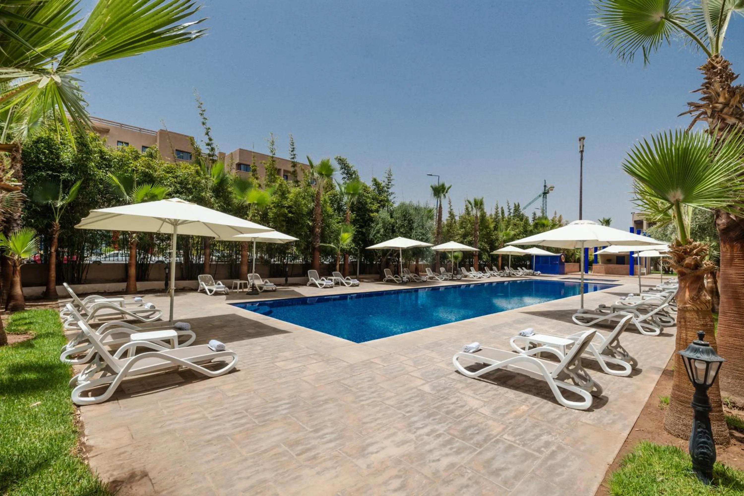 Swimming pool in Wazo Hotel