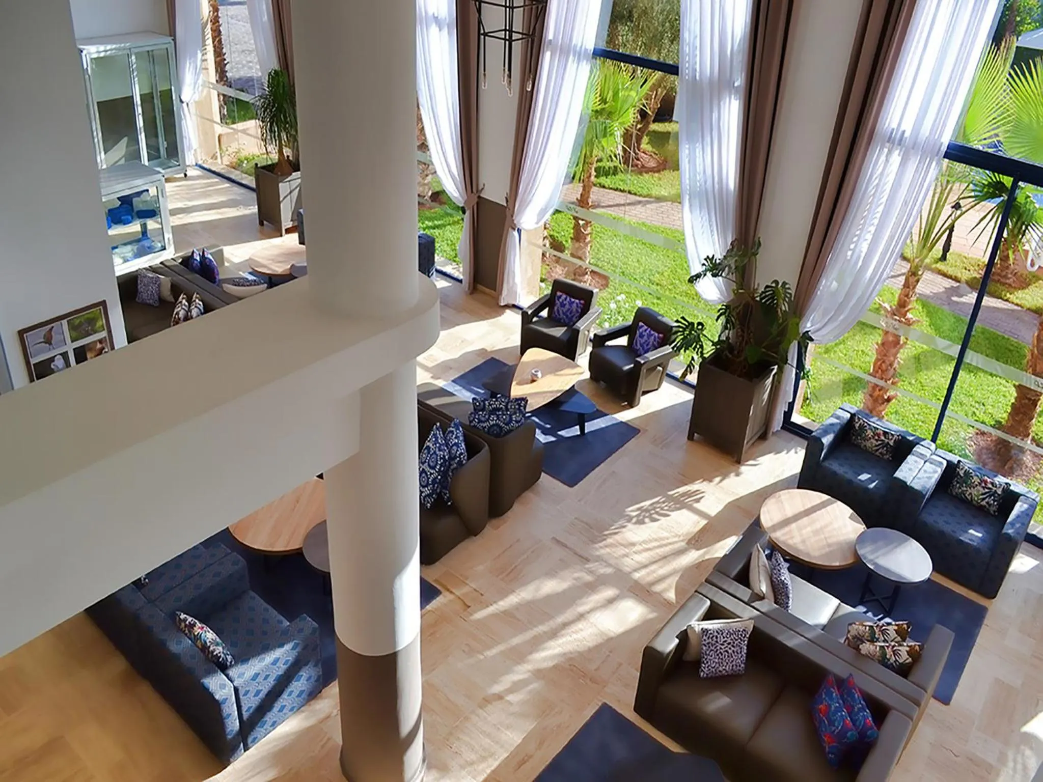 Lobby or reception in Wazo Hotel