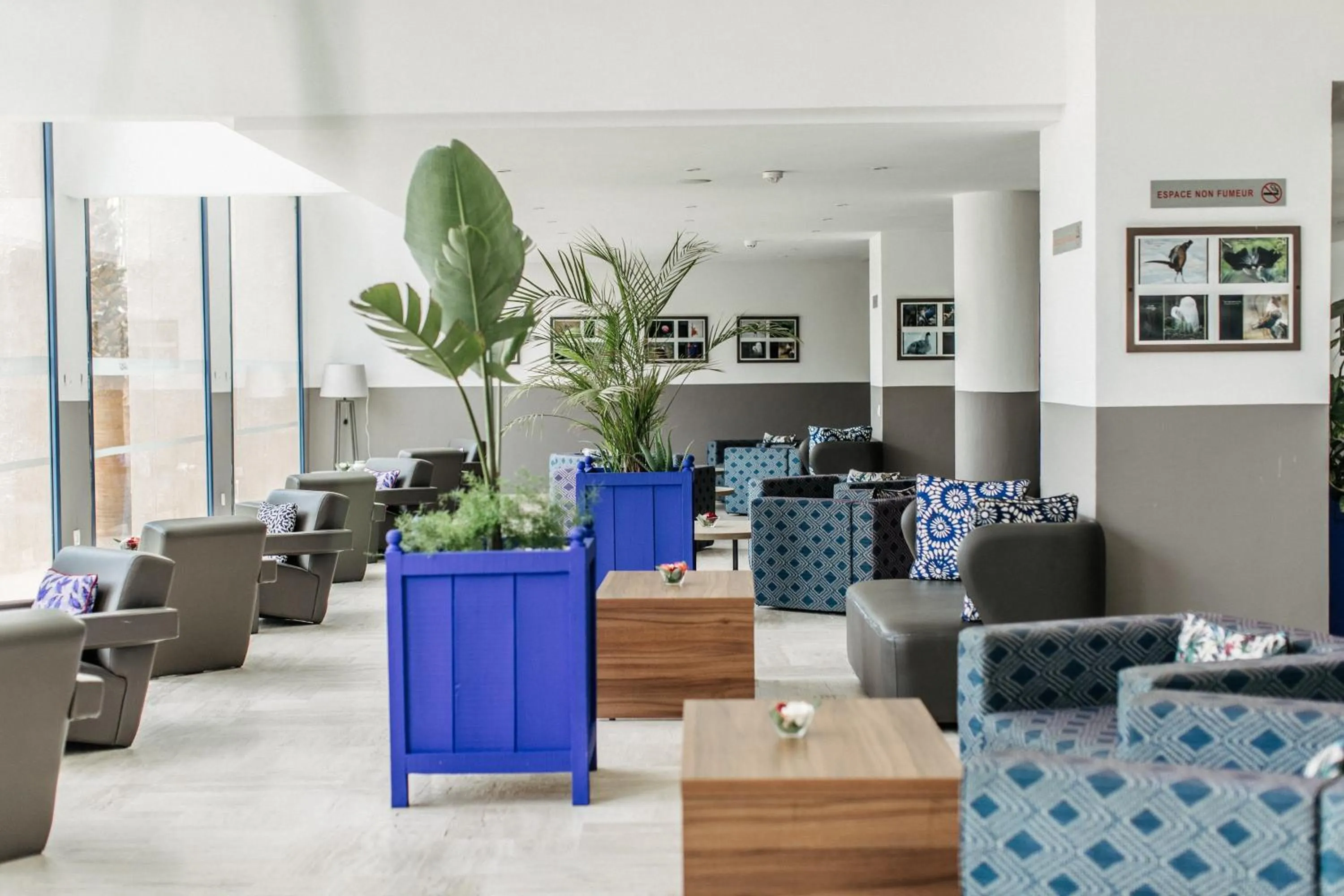 Lobby or reception in Wazo Hotel