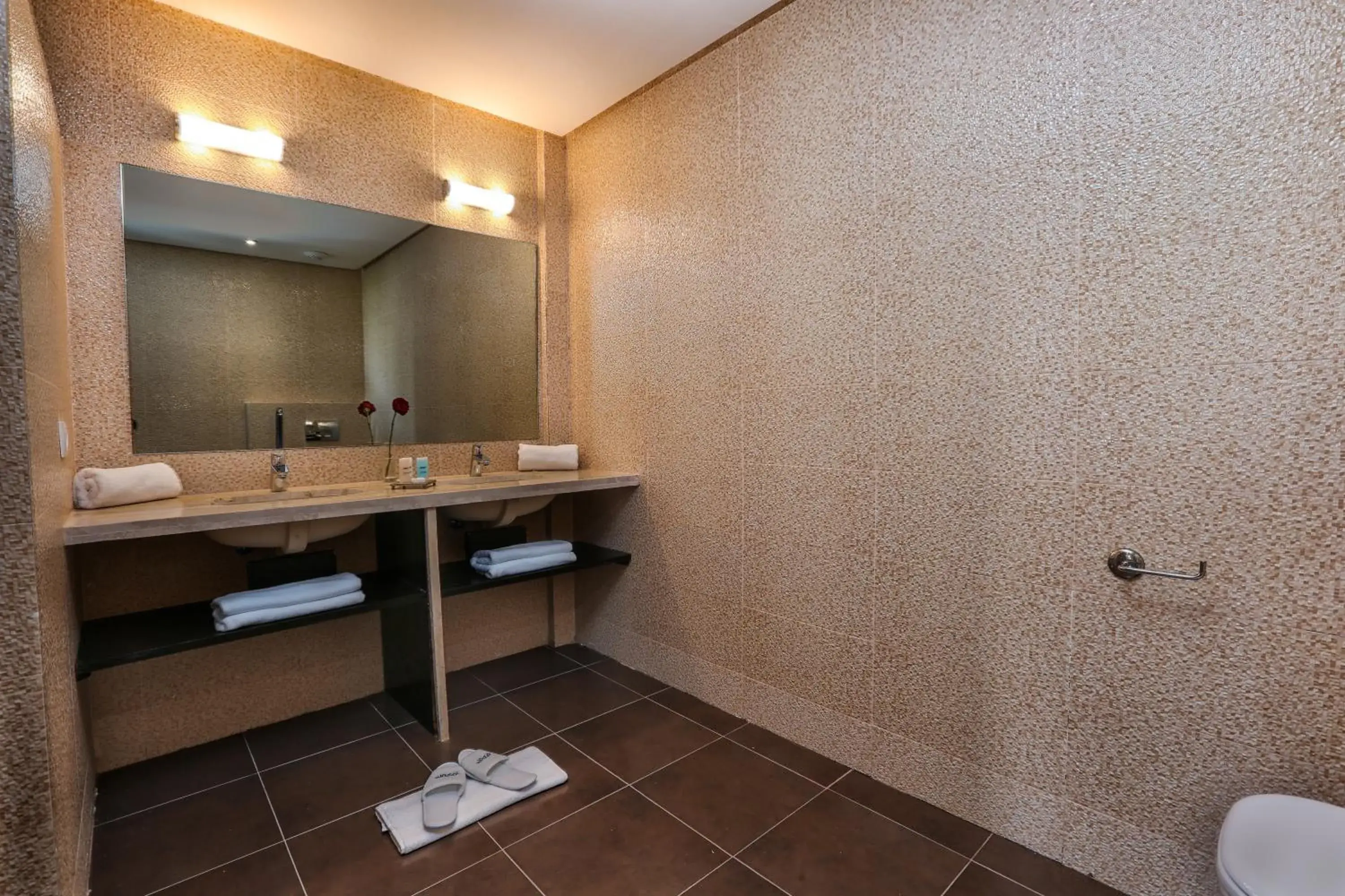 Bathroom in Wazo Hotel