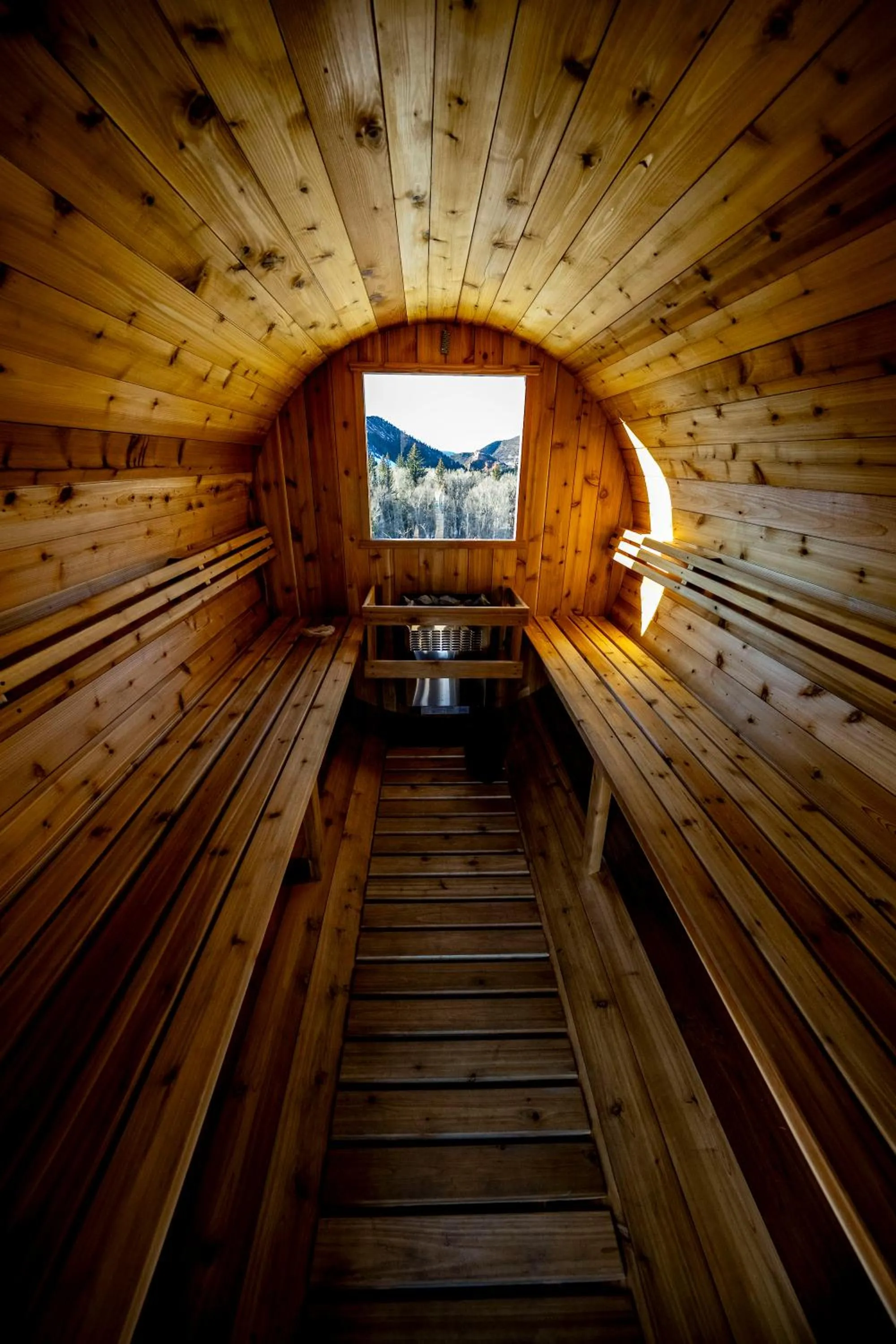 Sauna in Aspen Meadows Resort