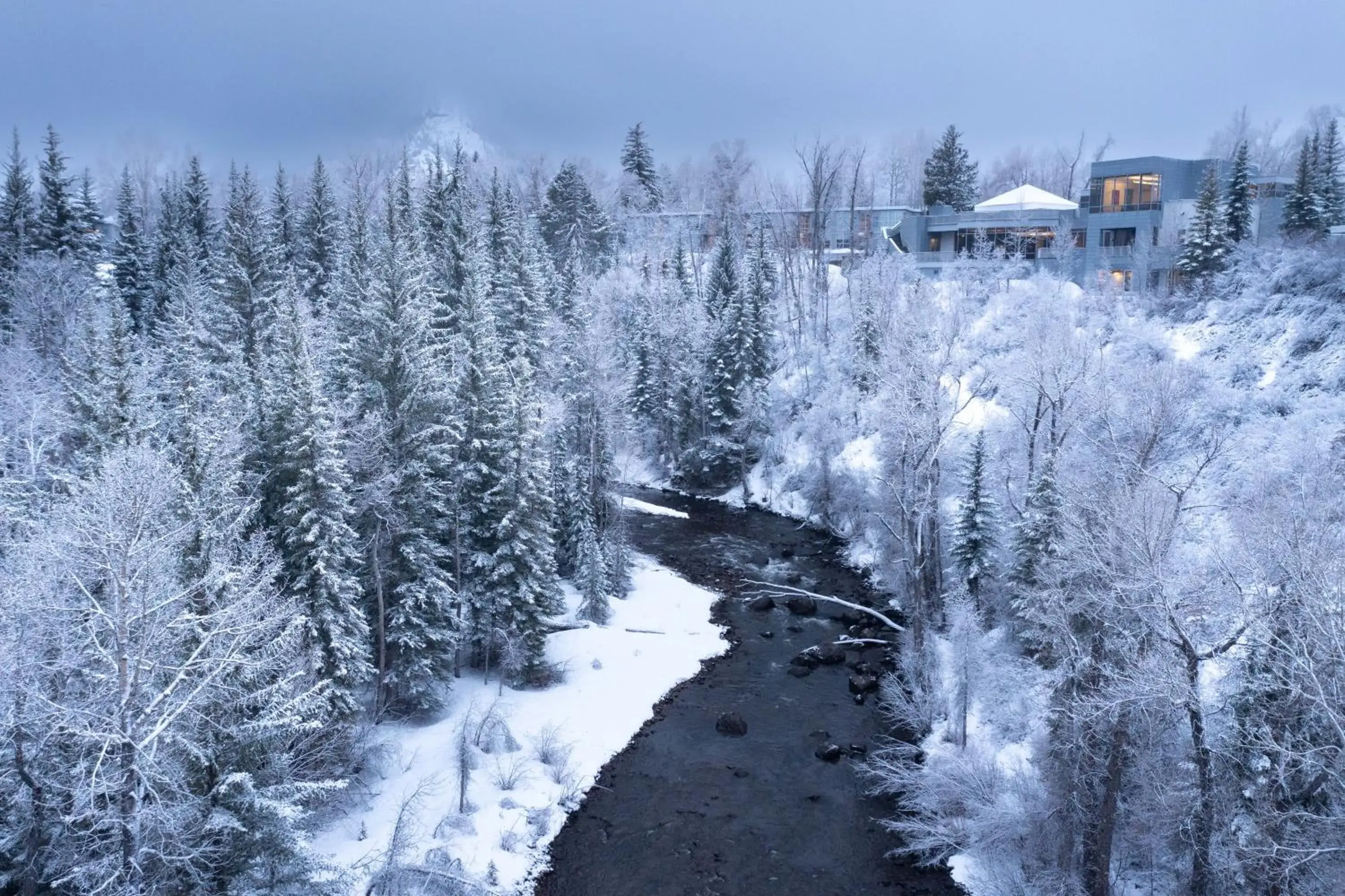 Property building in Aspen Meadows Resort Property building in Aspen Meadows Resort
