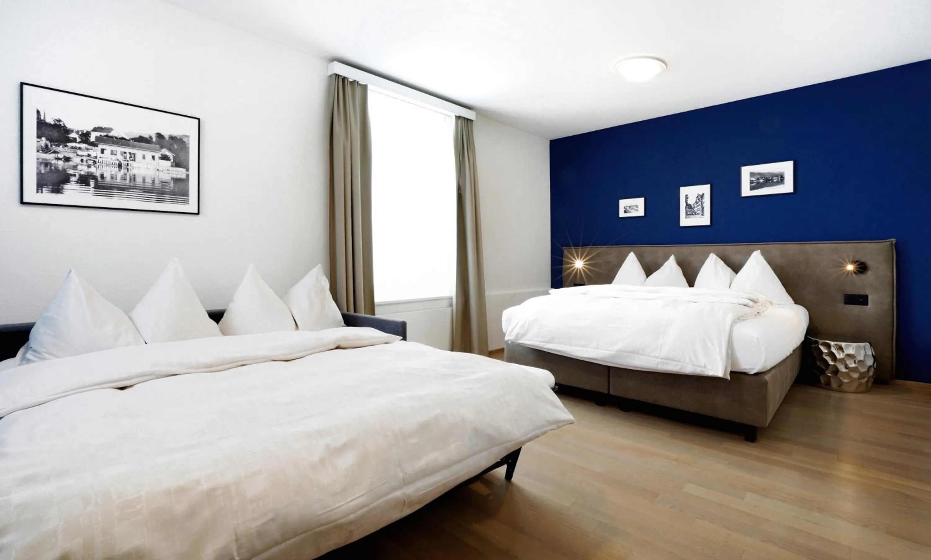 Bed in Hotel Zugertor