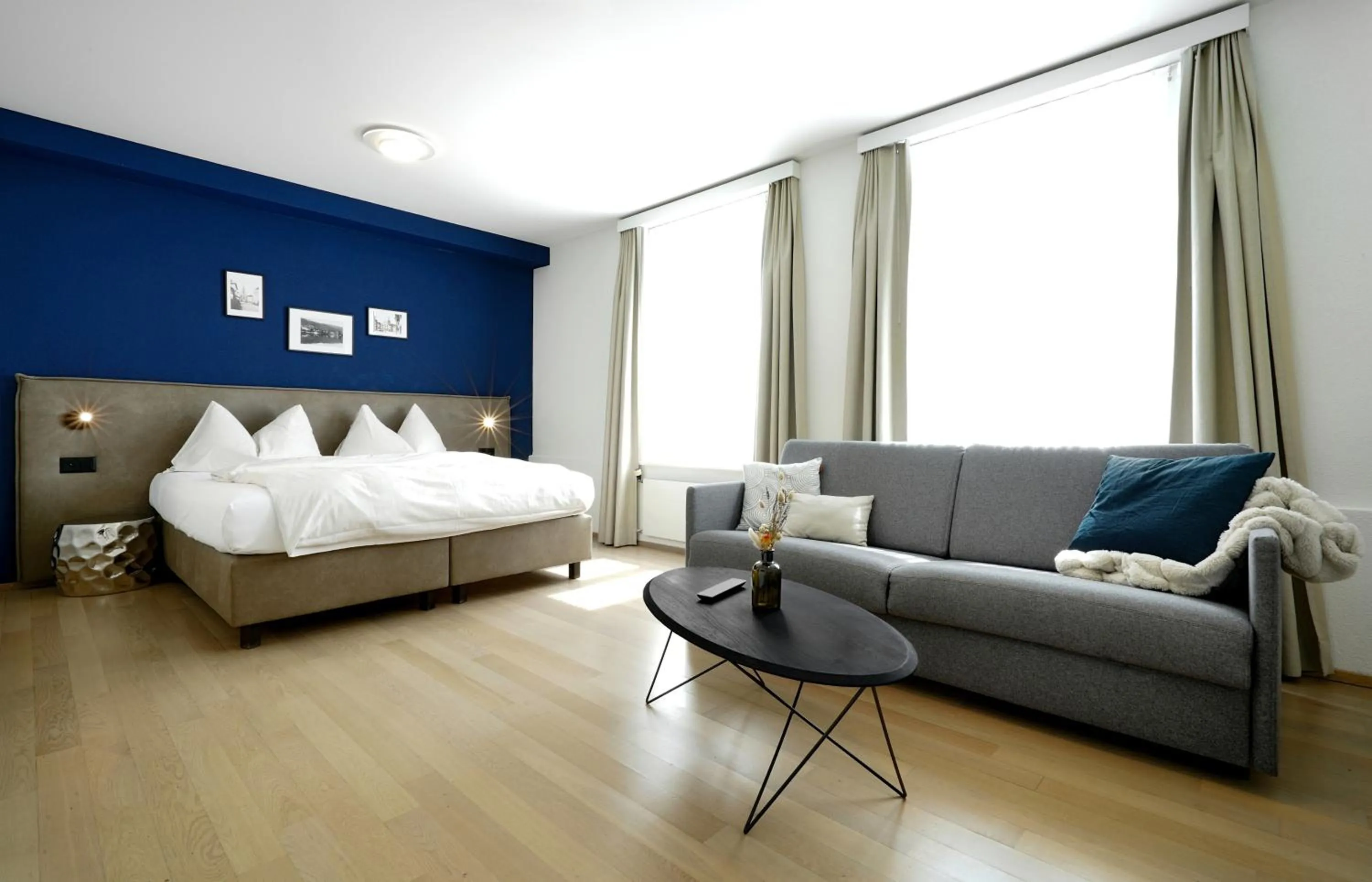 Bed in Hotel Zugertor