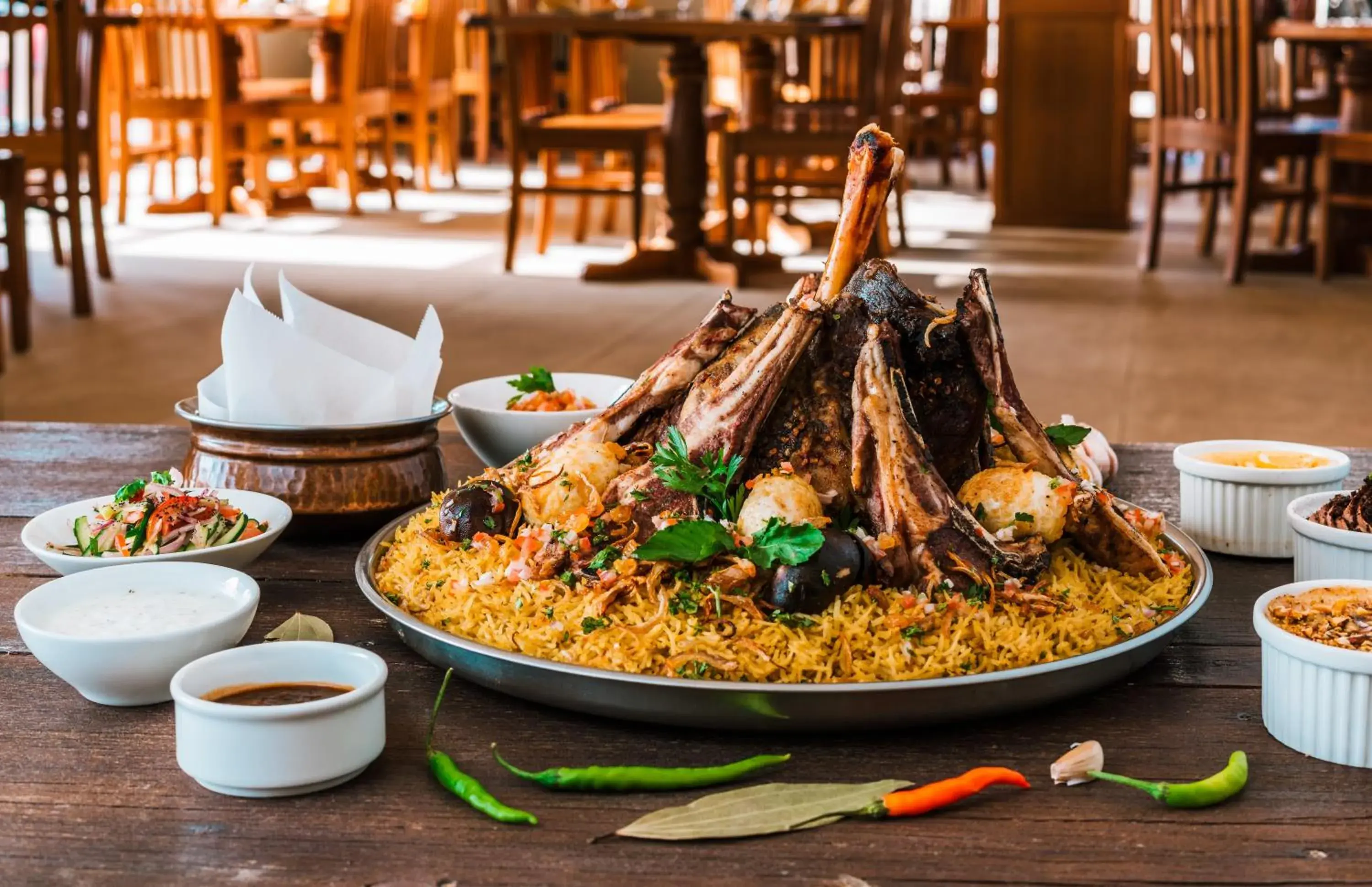 Food in Desert Nights Resort Food in Desert Nights Resort