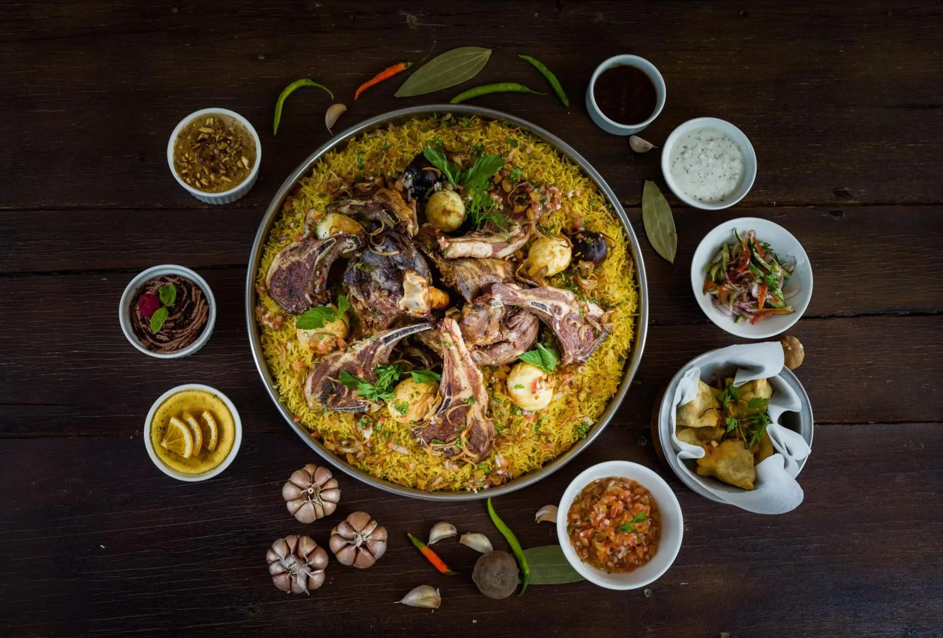 Food and drinks in Desert Nights Resort Food and drinks in Desert Nights Resort