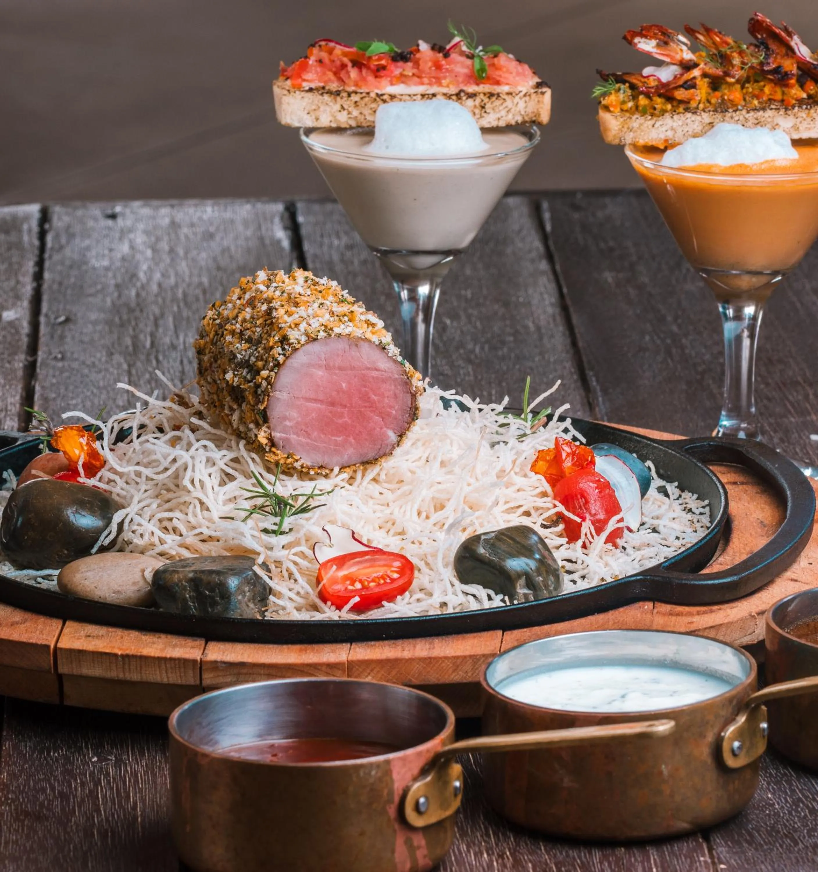 Food and drinks in Desert Nights Resort